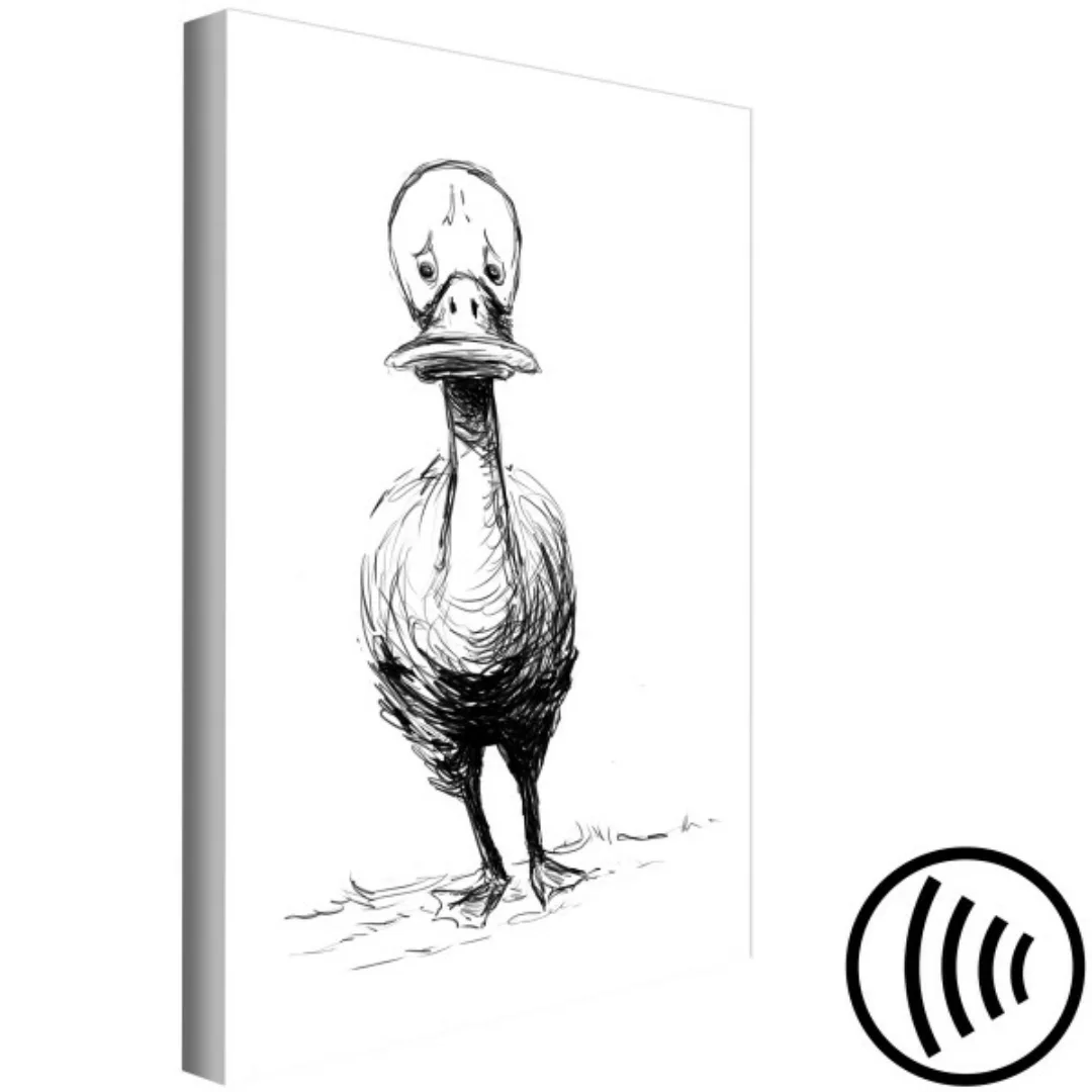 Leinwandbild Duckling (1 Part) Vertical XXL günstig online kaufen