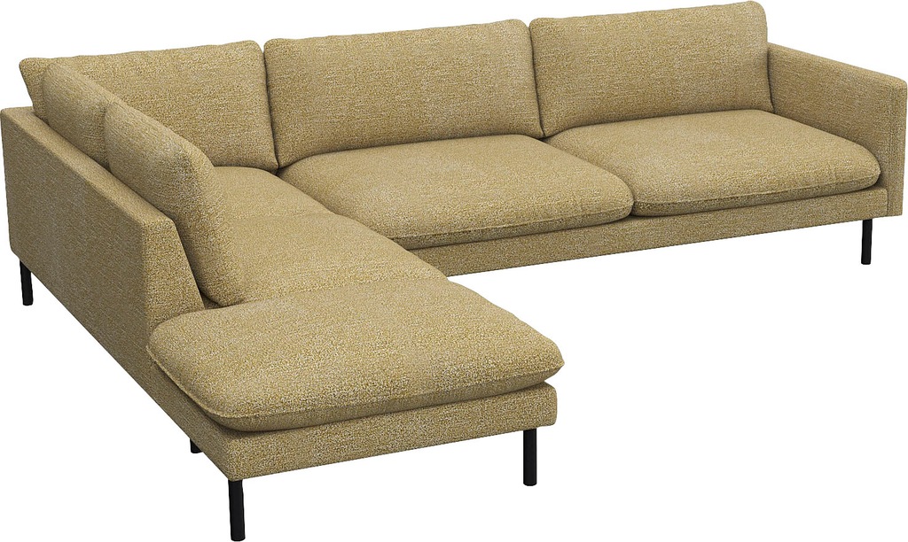 FLEXLUX Ecksofa "Bolzano Designsofa, bequem durch Kaltschaum im Sitz, L-For günstig online kaufen