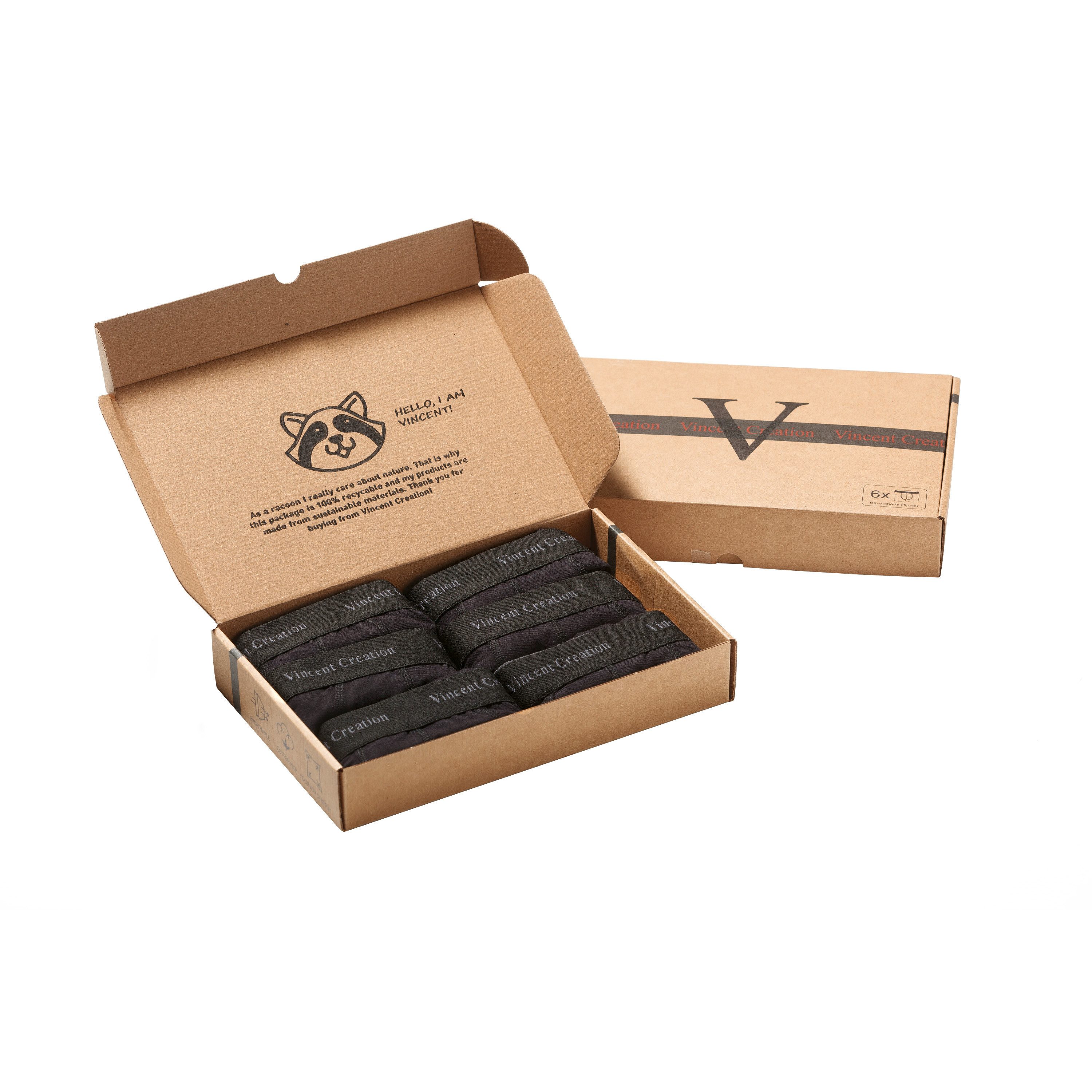 Vincent Creation® Boxershorts (6-St) angenehm stretchiger günstig online kaufen