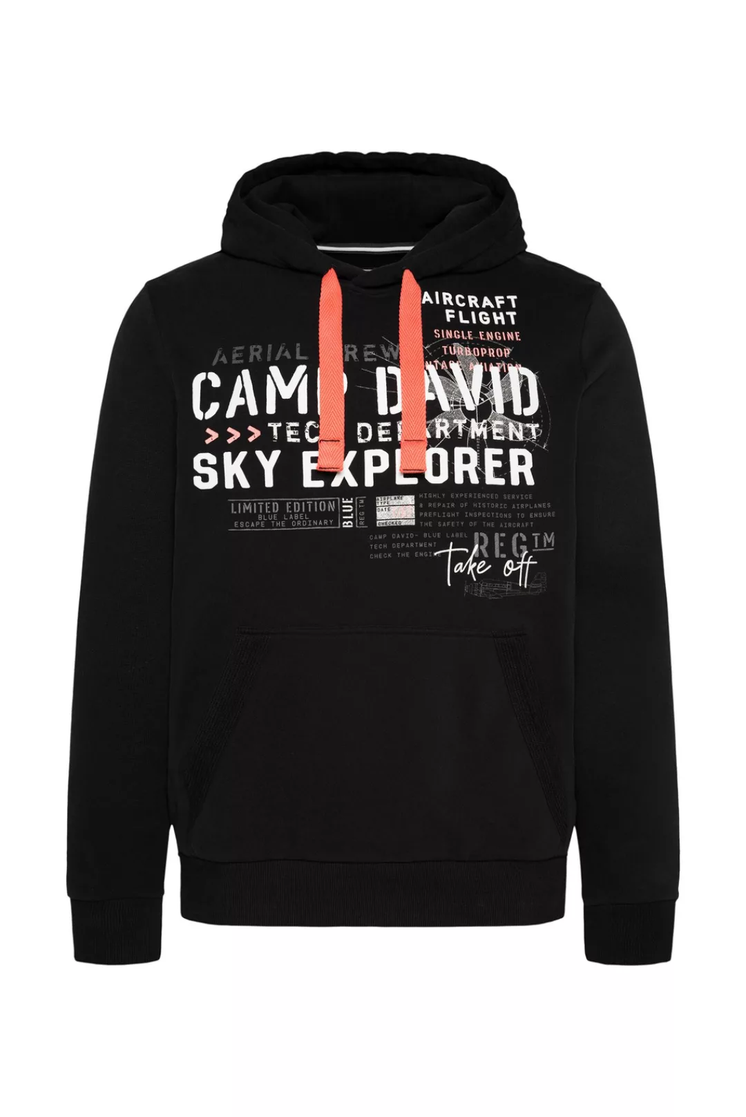 CAMP DAVID Kapuzensweatshirt, mit Baumwolle günstig online kaufen