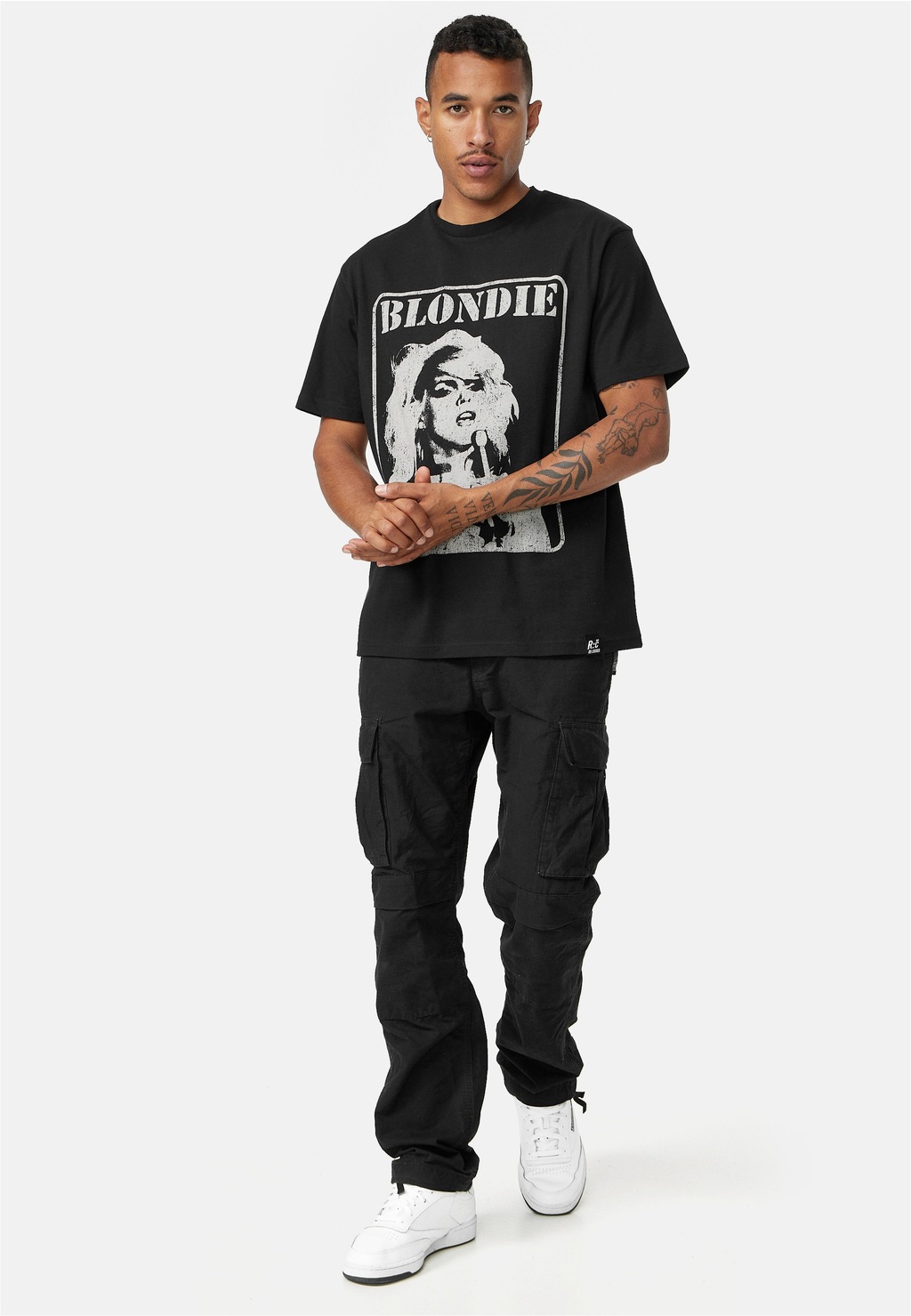 Recovered T-Shirt "Blondie Heart Of Glass Face Relaxed", (1 tlg.), mit ange günstig online kaufen