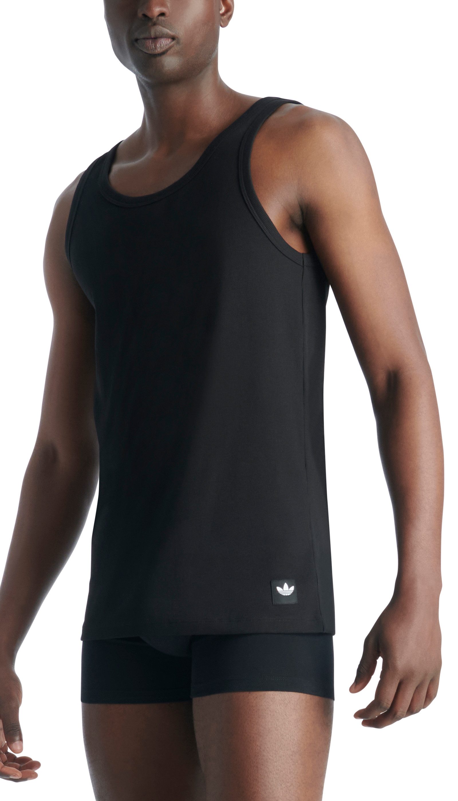 adidas Originals Muskelshirt (2er-Pack) gerippt, Baumwollmix, günstig online kaufen