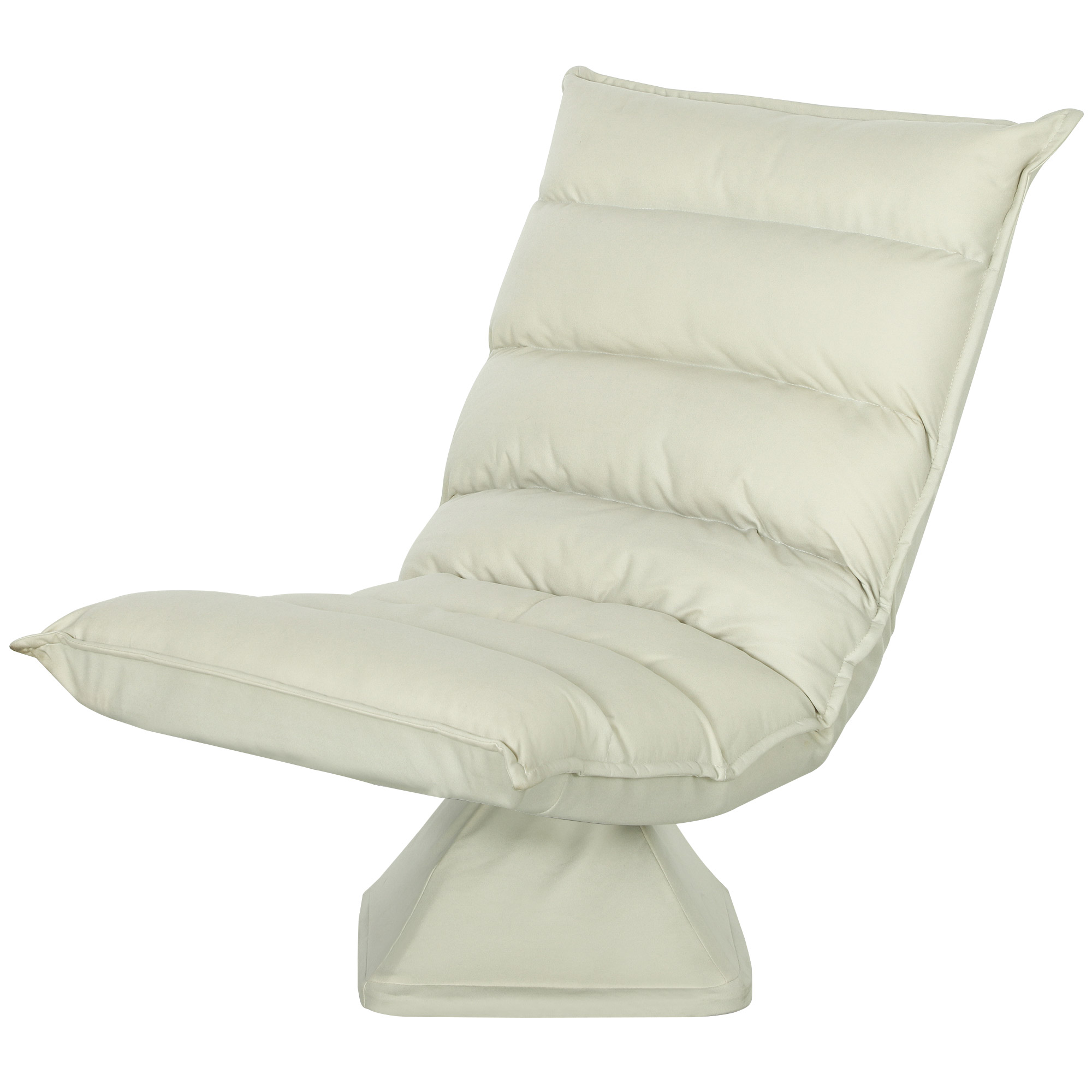 HOMCOM Bodensofa Bodenstuhl mit verstellbarer Lehne drehbarer Meditationsst günstig online kaufen
