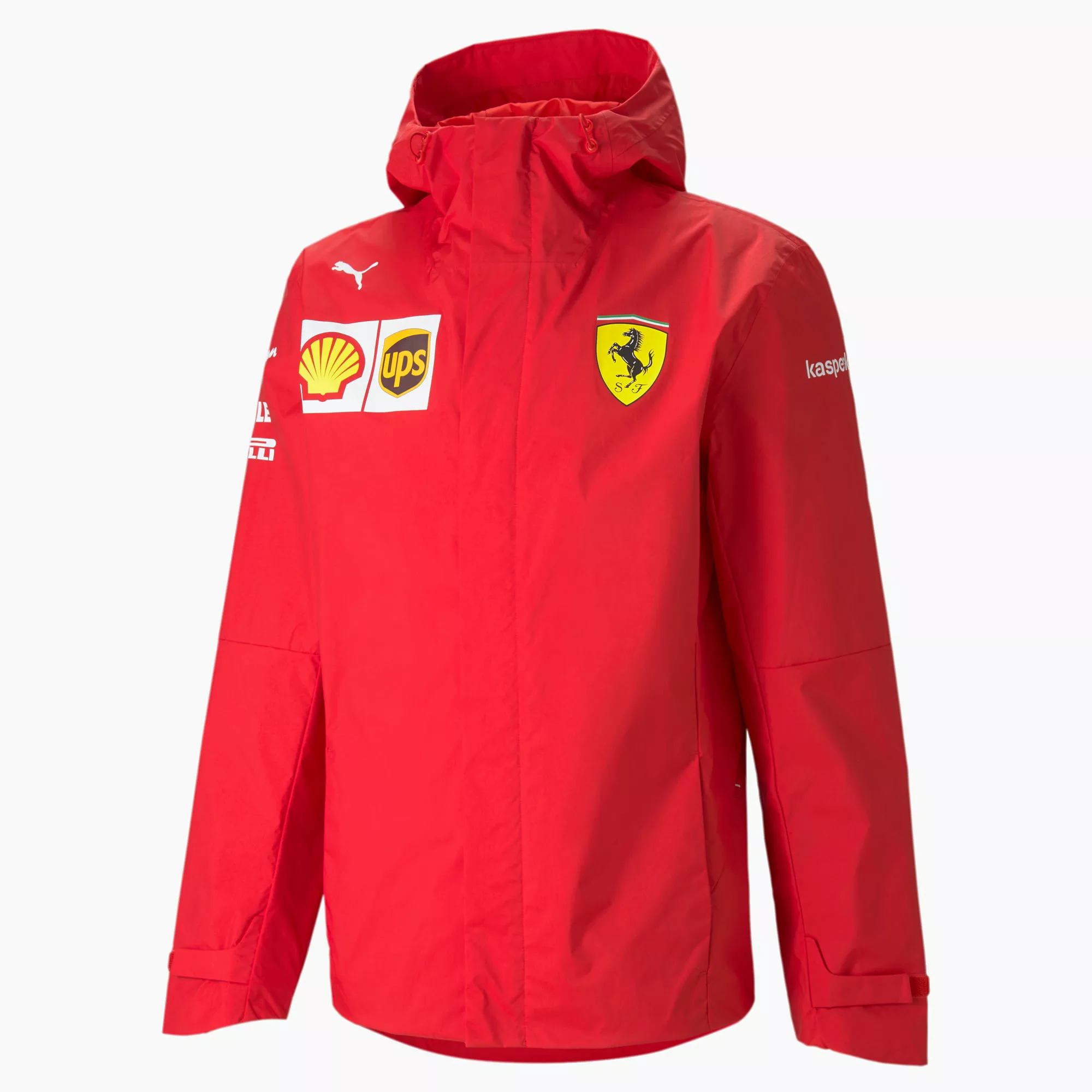 PUMA Ferrari Team Herren Gewebte Kapuzenjacke | Mit Aucun | Rot | Größe: S günstig online kaufen