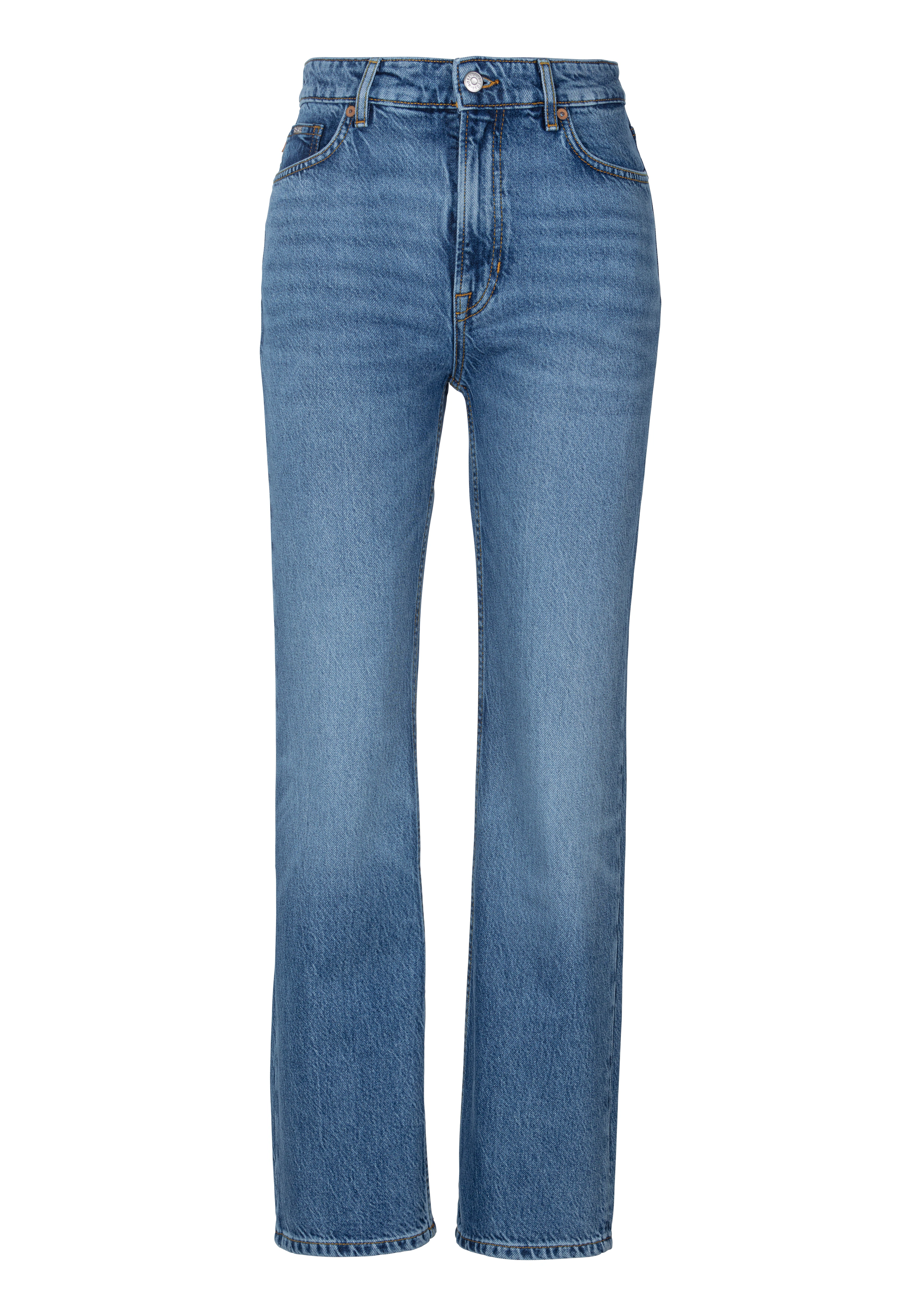 BOSS ORANGE Straight-Jeans C_ADA HR 6.0 mit BOSS Leder-Badge günstig online kaufen