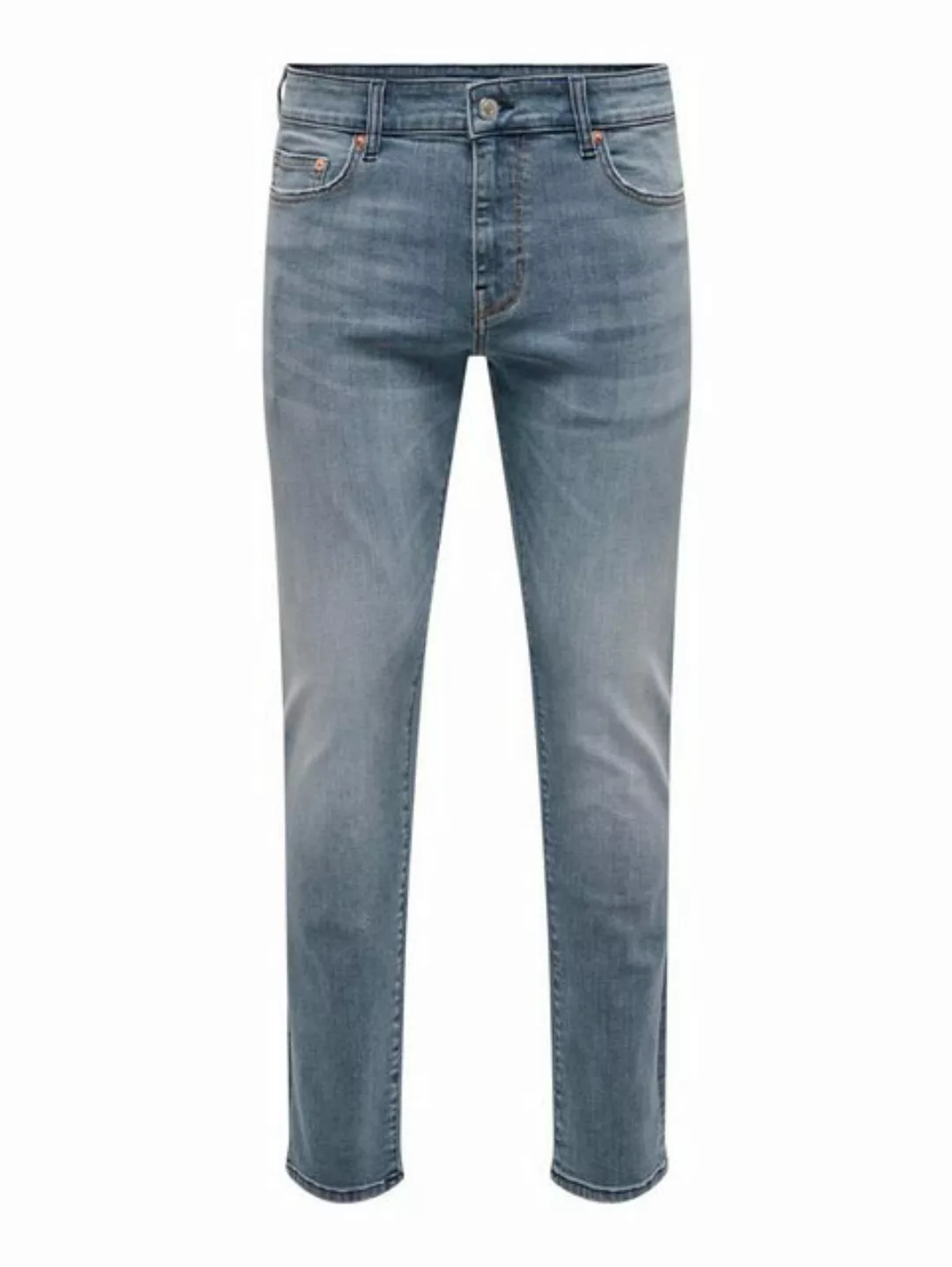 Only & Sons Herren Jeans ONSLOOM SLIM 4604 - Slim Fit - Blau - Dark Blue De günstig online kaufen