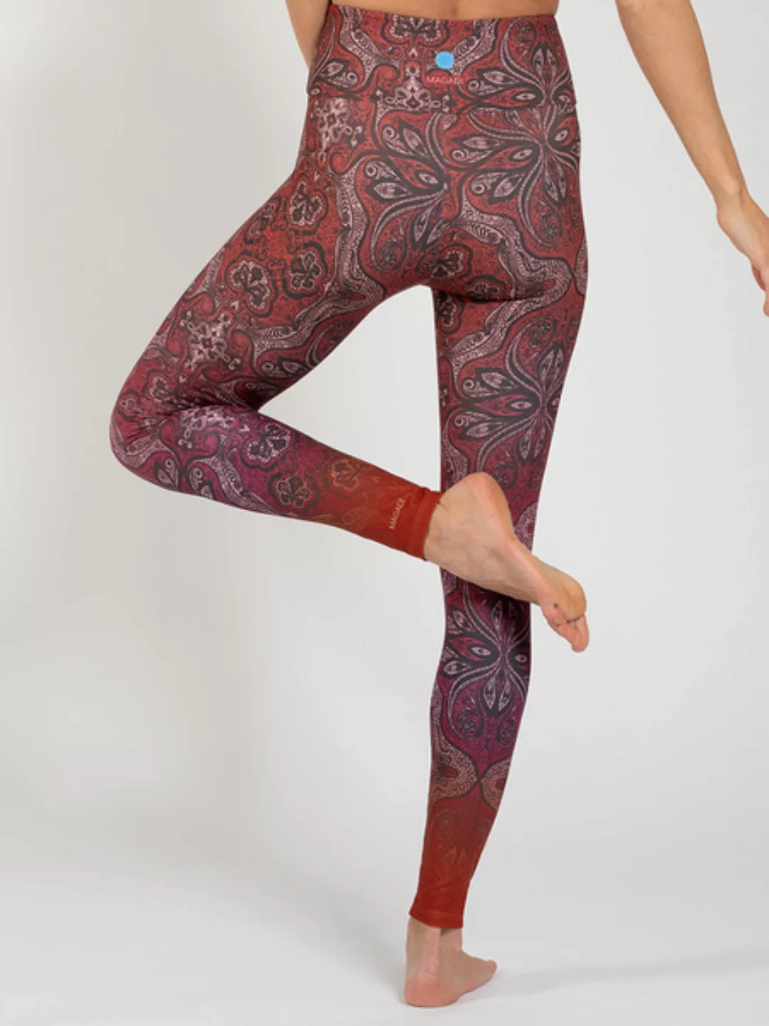 Yoga Leggings Ornament Aus Komfort- Stretch Mit Tasche günstig online kaufen