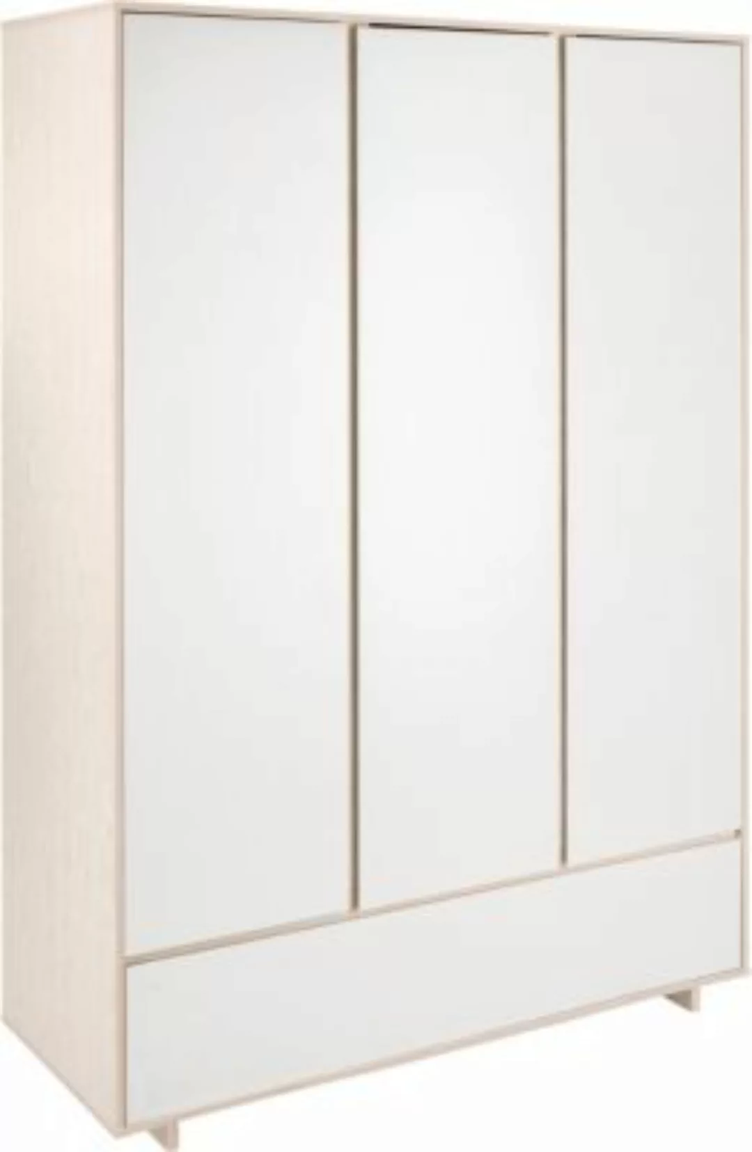 Schardt Kleiderschrank Capri White, 3 Türen weiß günstig online kaufen