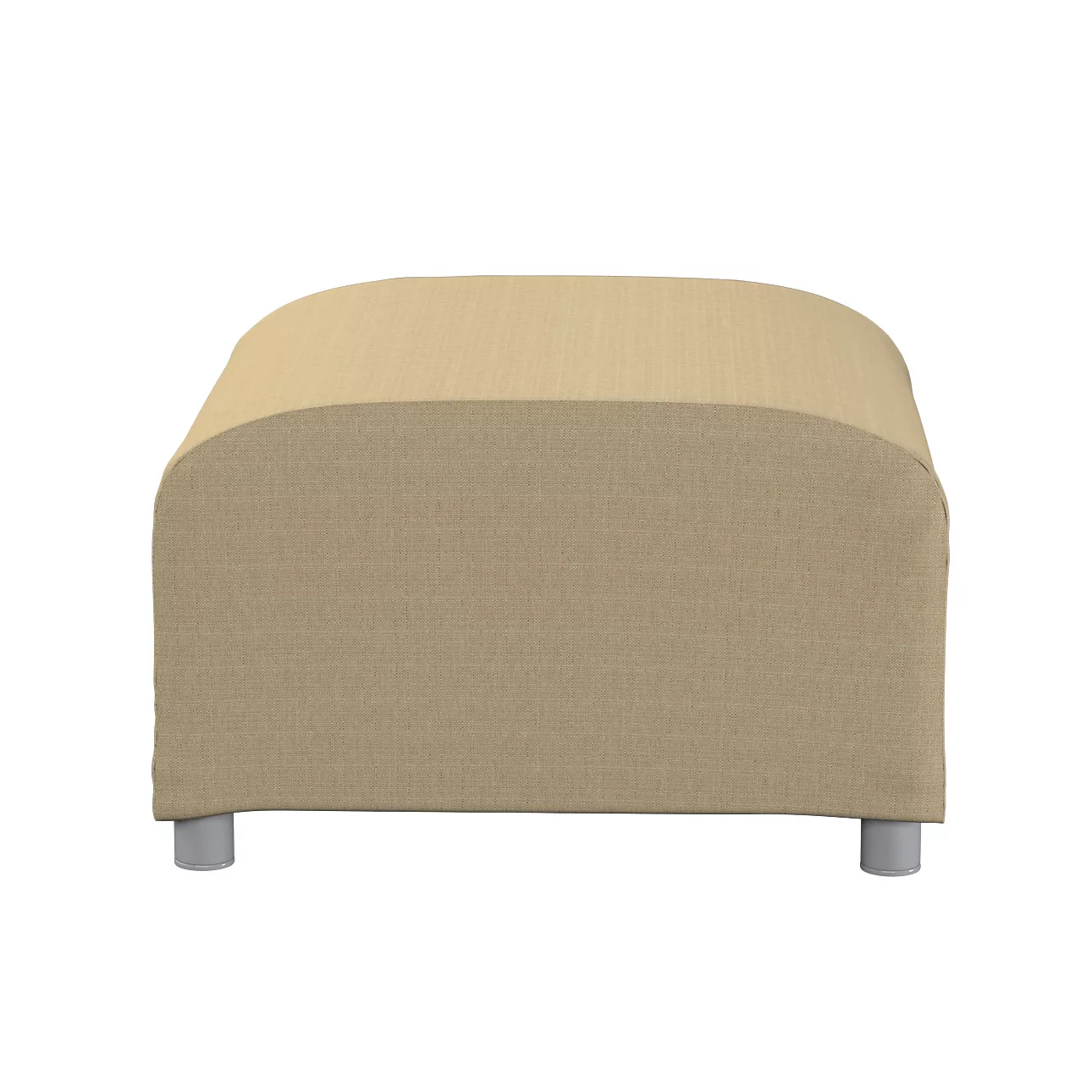 Bezug für Klippan Hocker, dunkelbeige, Husse, Klippan Hocker, Living II (16 günstig online kaufen