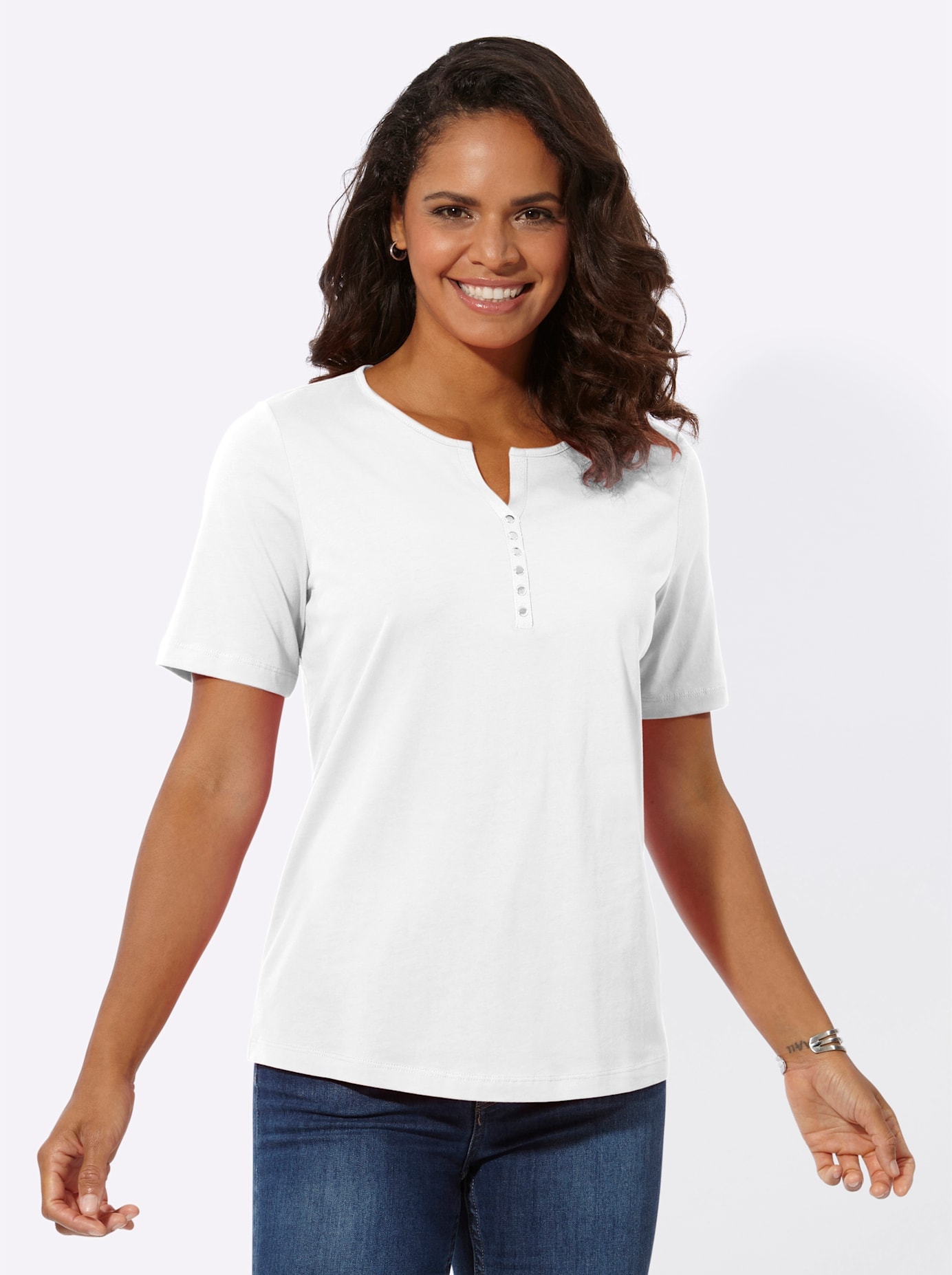 Casual Looks Rundhalsshirt "Shirt" günstig online kaufen