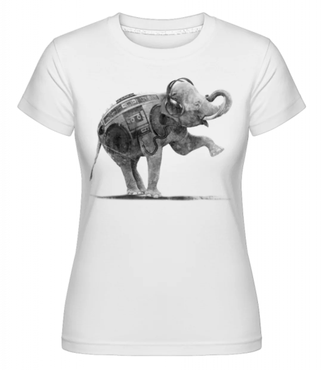 Ghettoblaster Elefant · Shirtinator Frauen T-Shirt günstig online kaufen