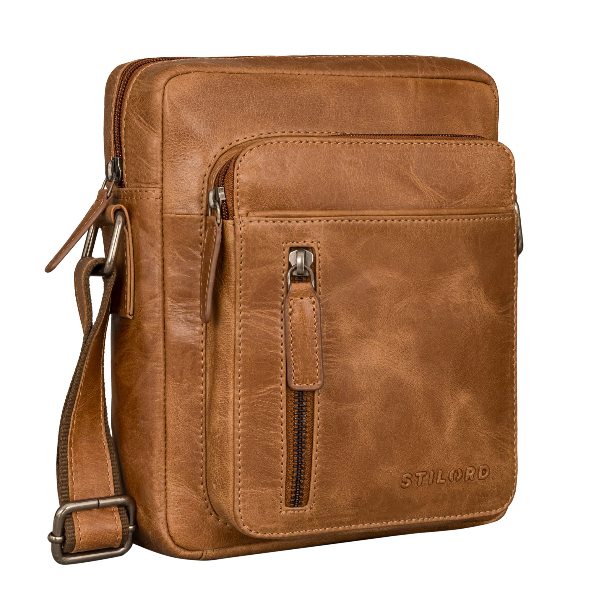 STILORD Handtasche "Dain" Schultertasche Herren Leder günstig online kaufen
