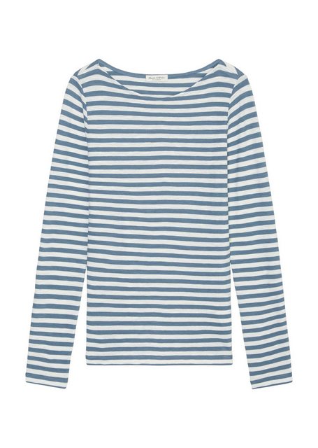 Marc O'Polo Shirtbluse T-shirt, long sleeve, boat neck, st günstig online kaufen