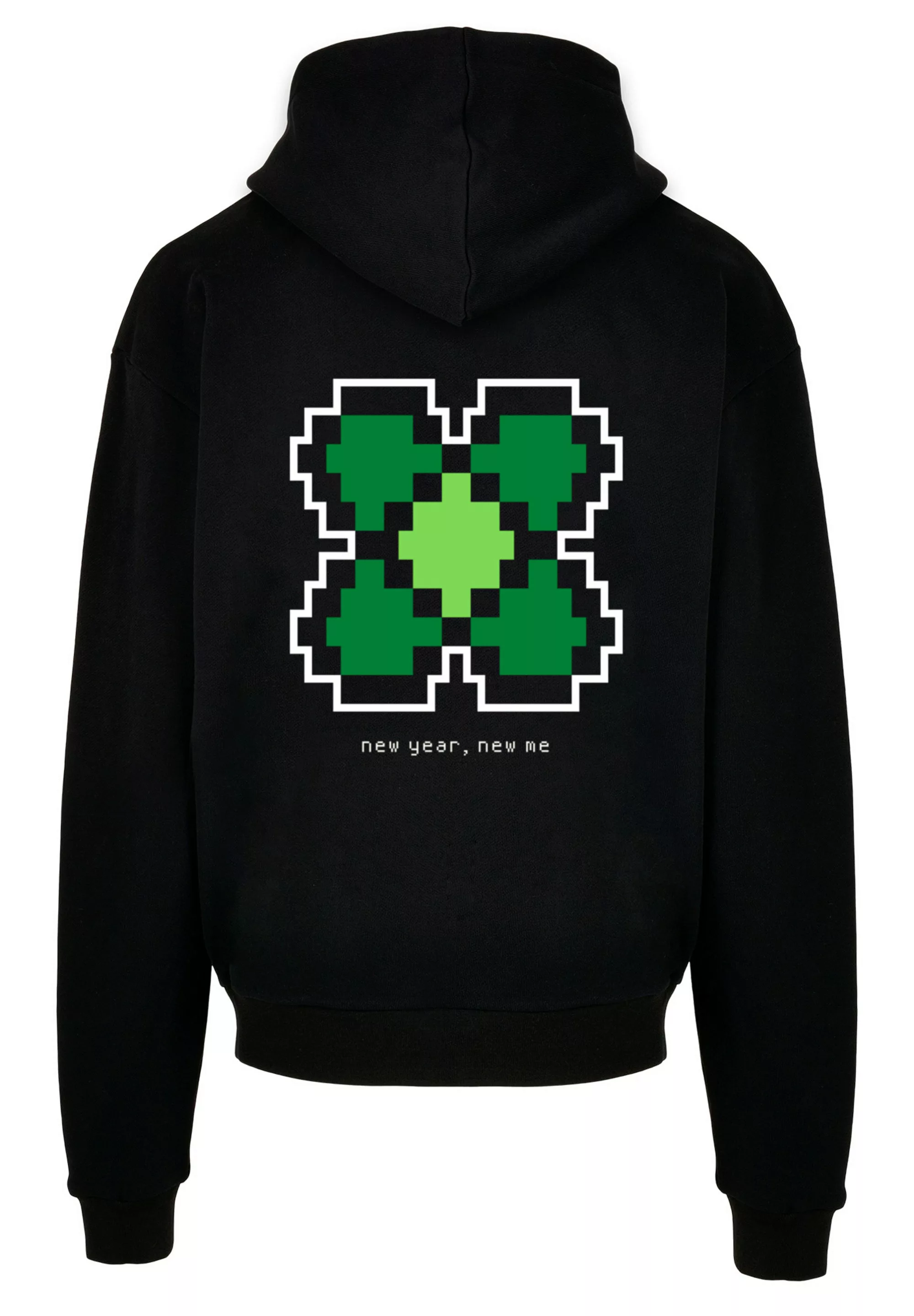 F4NT4STIC Kapuzenpullover "Silvester Happy New Year Pixel", Print günstig online kaufen