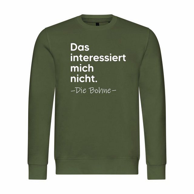 deinshirt Kapuzenpullover Herren Pullover Das interessiert mich nicht. DIE günstig online kaufen