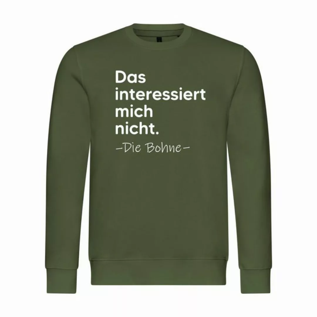 deinshirt Kapuzenpullover Herren Pullover Das interessiert mich nicht. DIE günstig online kaufen