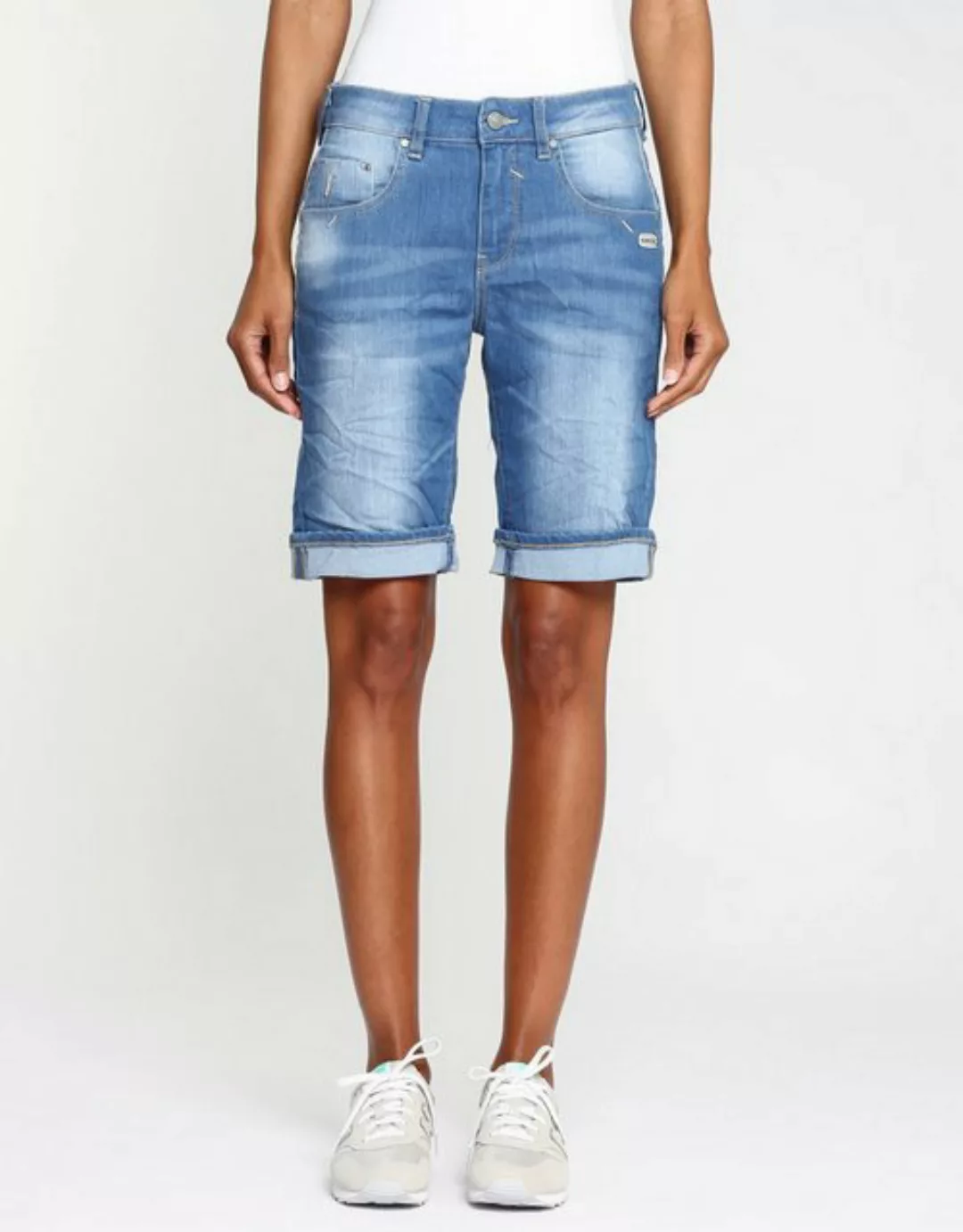 GANG Jeansbermudas Rubinia Straight Fit günstig online kaufen