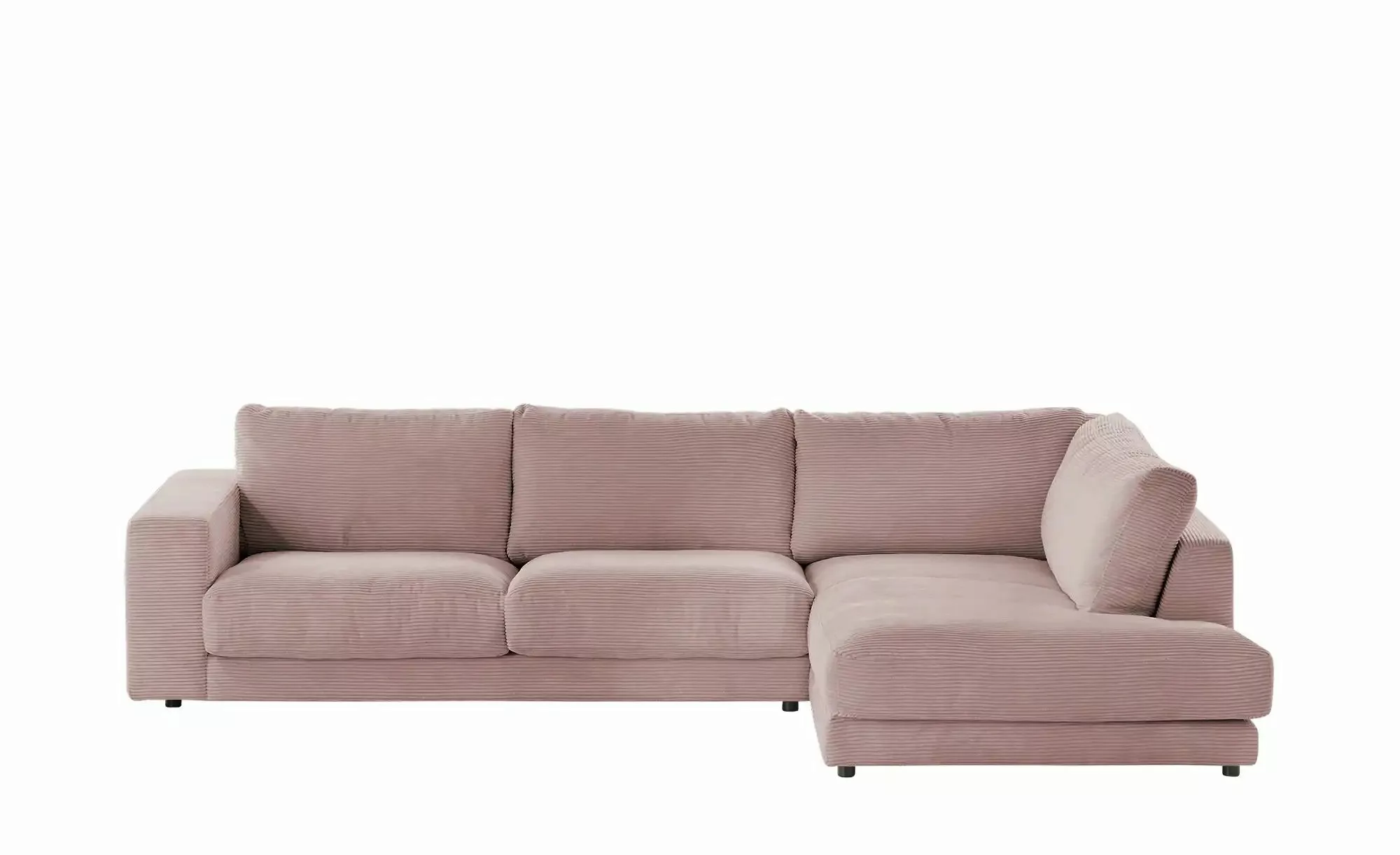 Jette Home Ecksofa Cord Sila ¦ rosa/pink ¦ Maße (cm): B: 325 H: 85 T: 224 P günstig online kaufen