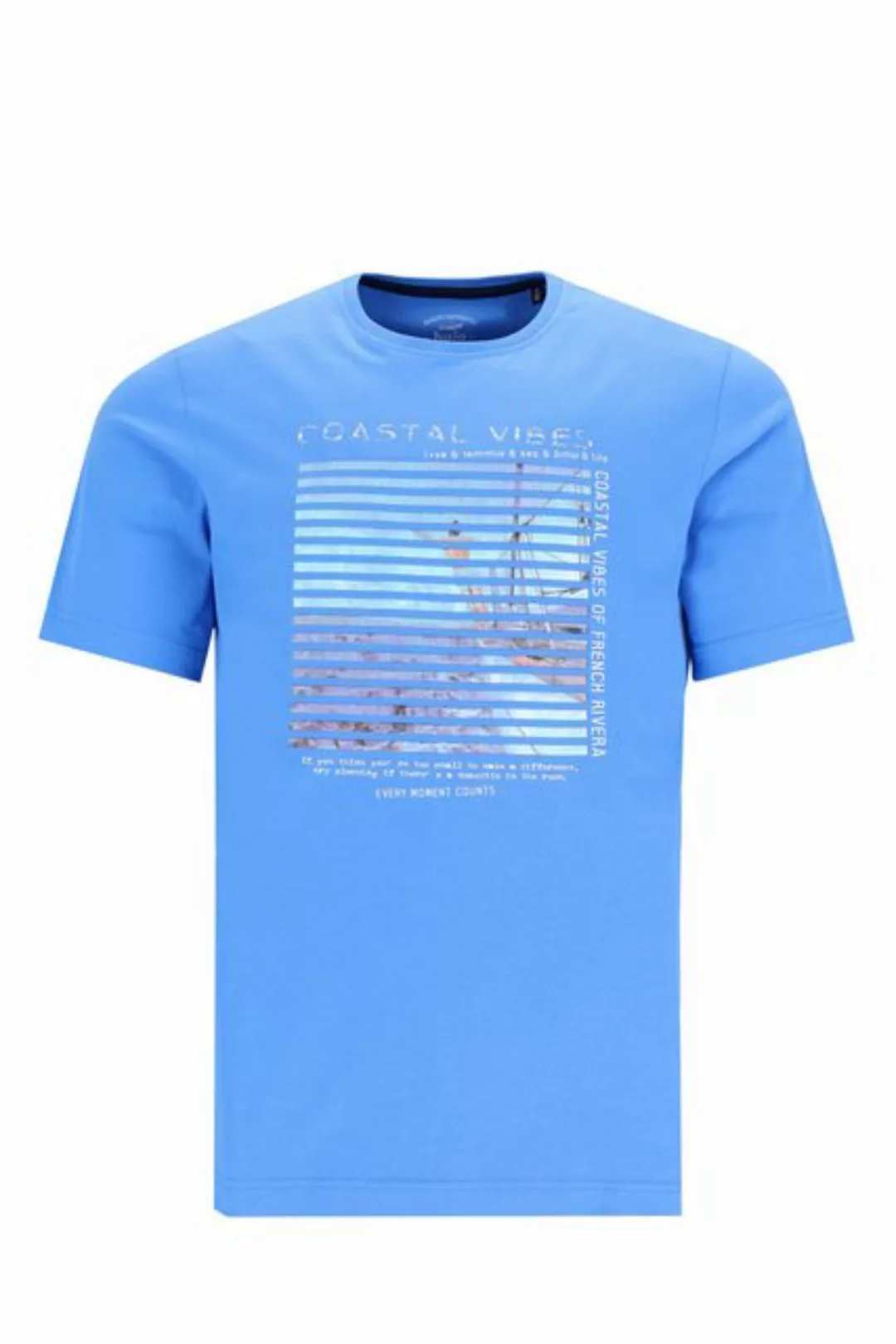 Hajo T-Shirt H T-Shirt RH Coastal VibesFrontdruck azur günstig online kaufen