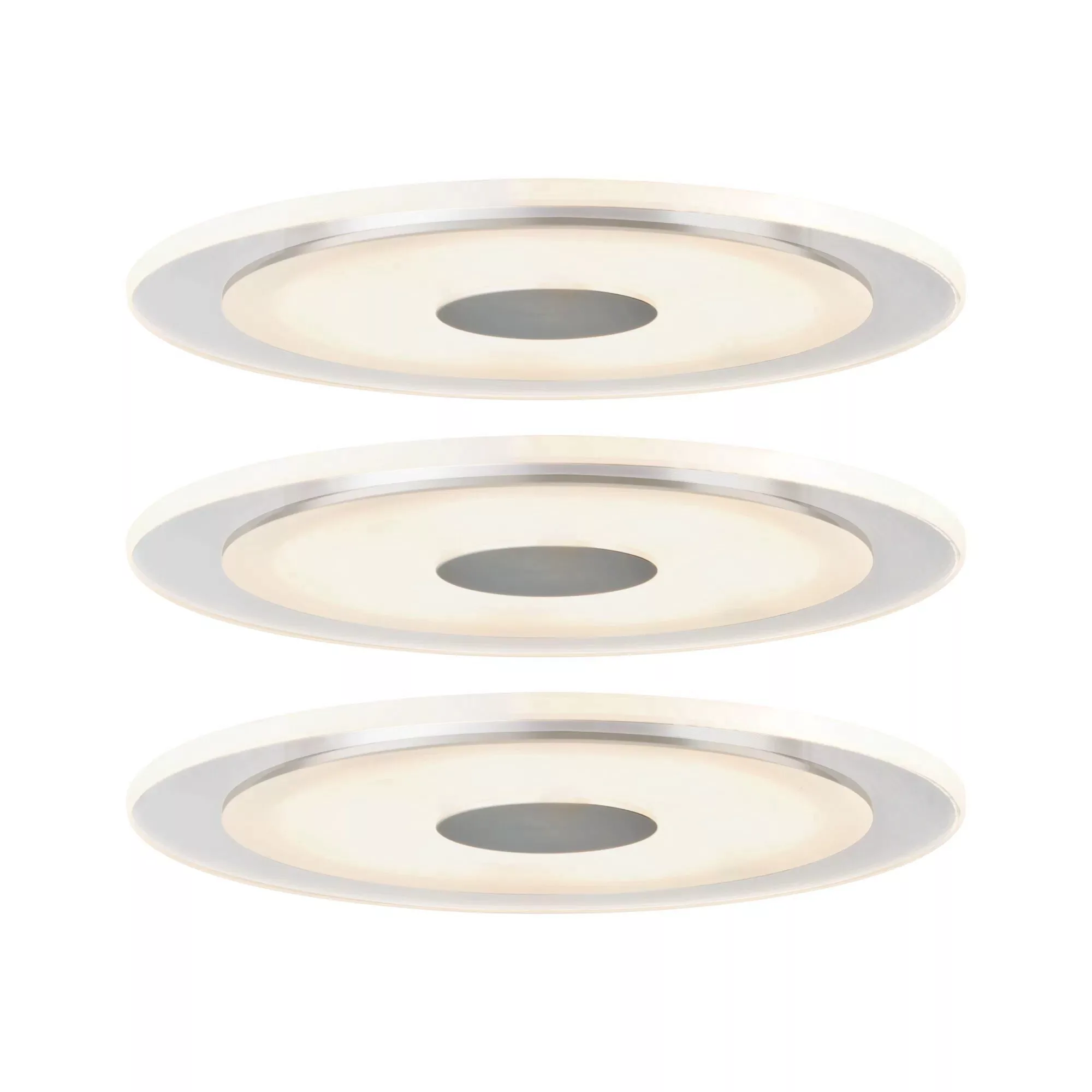Paulmann Whirl LED-Einbauleuchte 6W 3er-Set rund günstig online kaufen