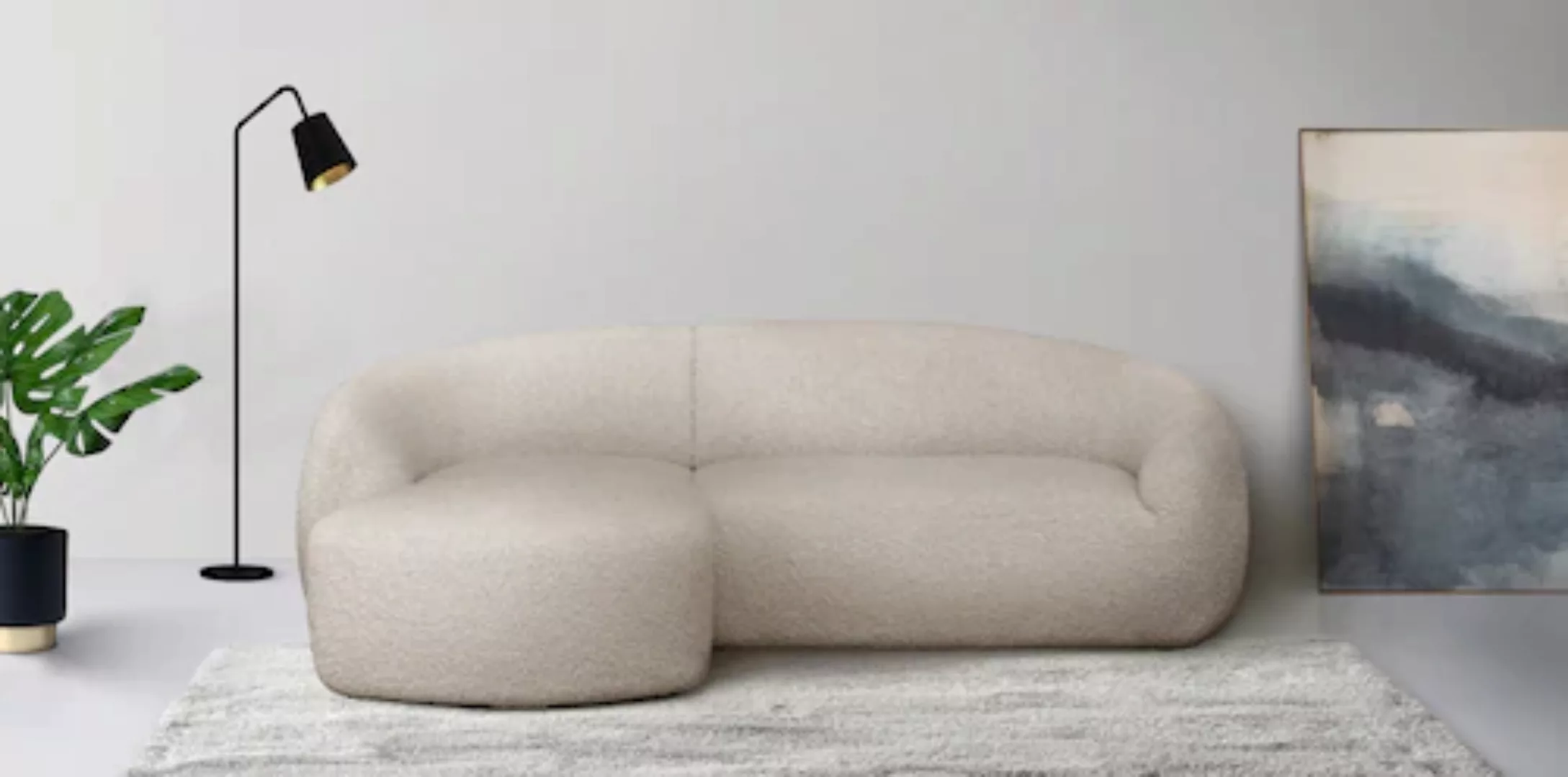 LeGer Home by Lena Gercke Ecksofa "Yani L-Form", organische Form, auch in B günstig online kaufen