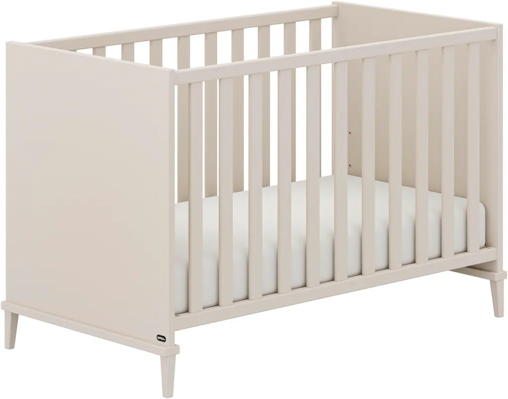 YUNY by PAIDI Babybett "SISTER LOU in Beige", Gitterbett höhenverstellbar, günstig online kaufen