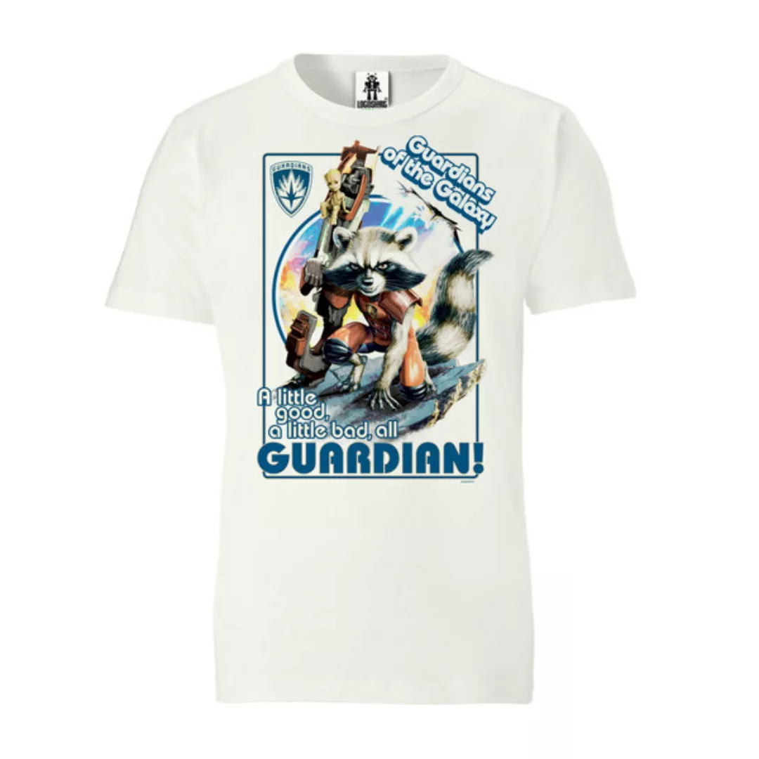 LOGOSHIRT T-Shirt "Guardians of the Galaxy - Rocket Raccoon" günstig online kaufen