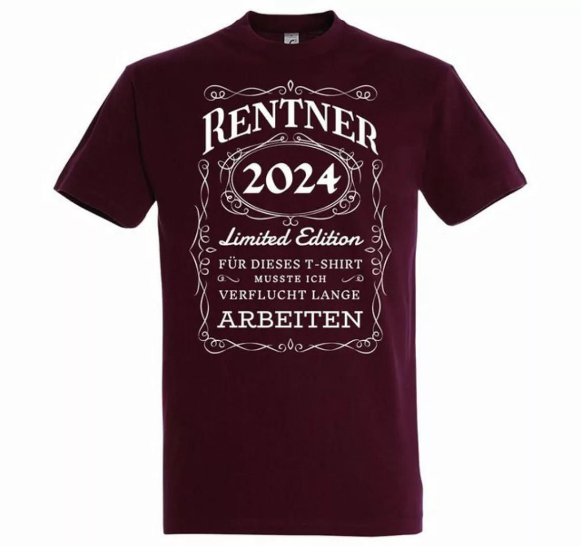 Youth Designz T-Shirt RENTNER 2024 Herren T-Shirt Rente Geschenk mit lustig günstig online kaufen
