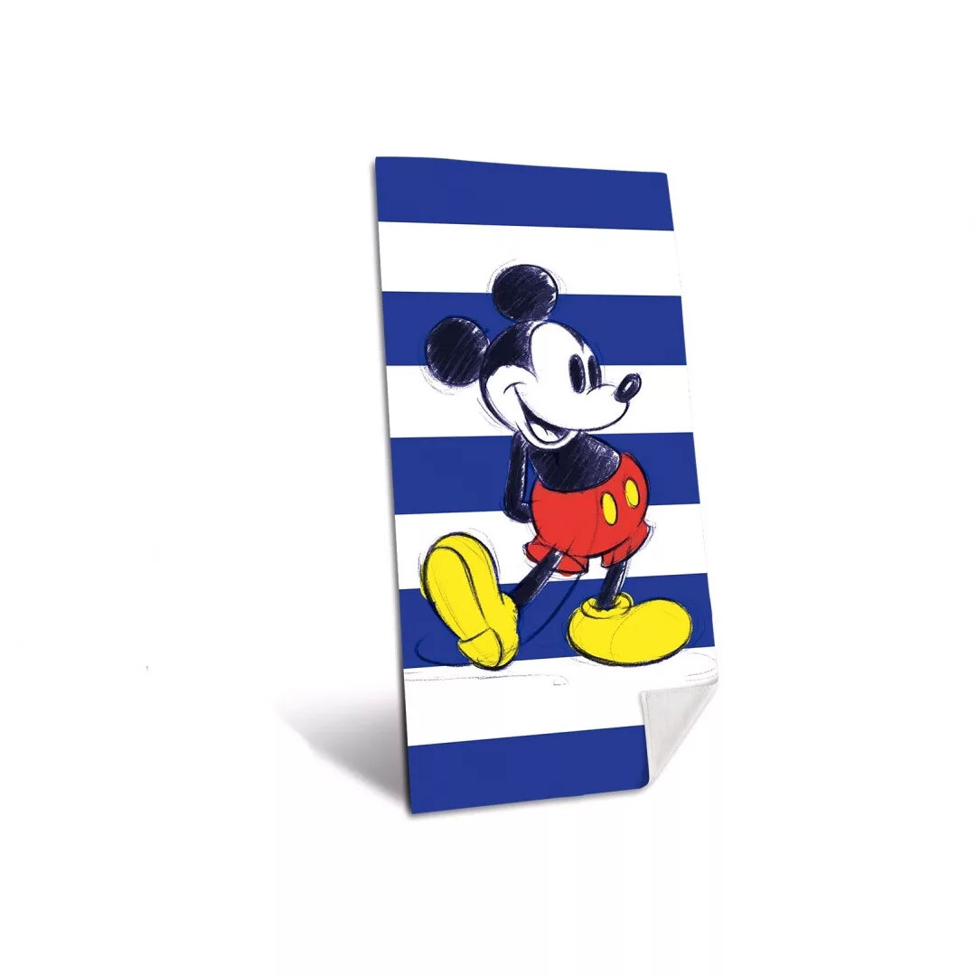 Mickey Mouse - Badehandtuch 75x150 Cm günstig online kaufen