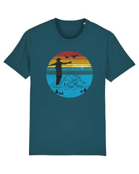 Berg, Wandern, Bergsteigen, Freiheit Tshirt Aus Bio Baumwolle günstig online kaufen