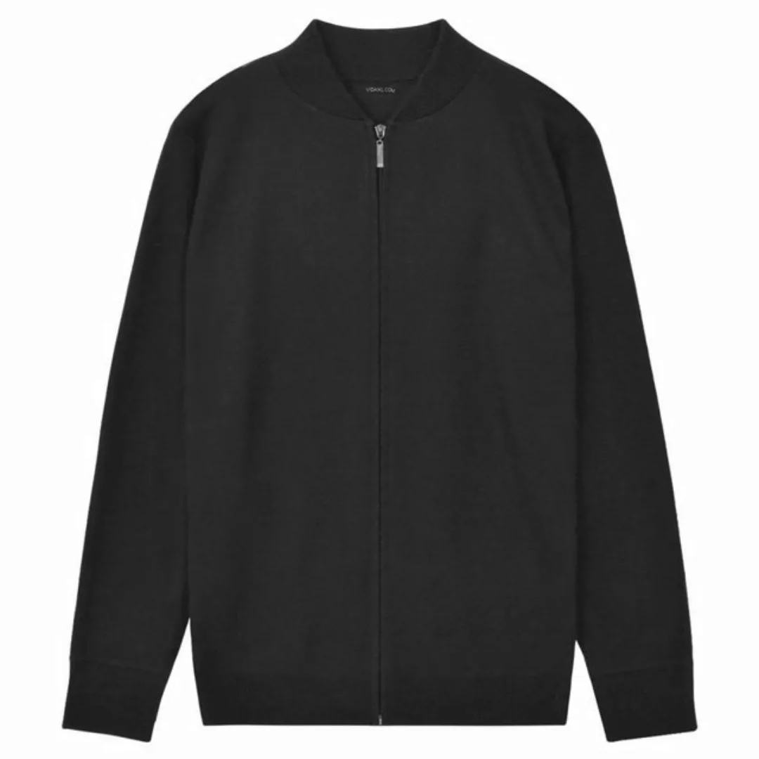 vidaXL T-Shirt Strickjacke für Herren Schwarz M (1-tlg) günstig online kaufen