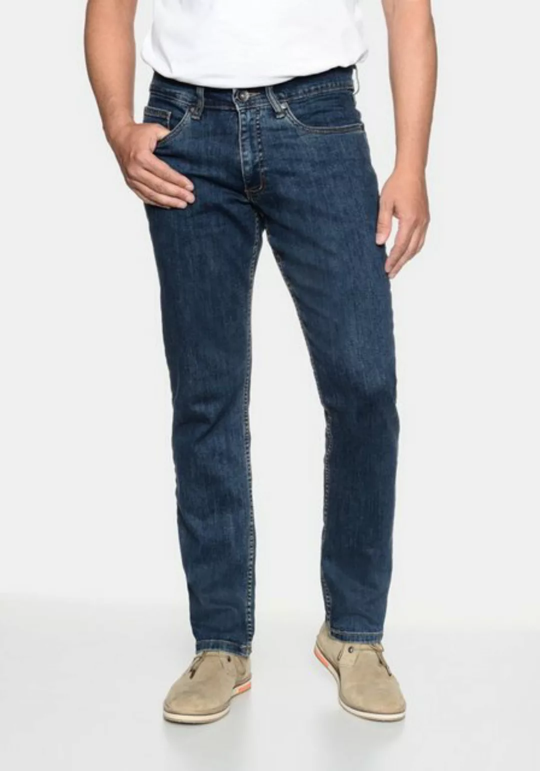 Stooker Men 5-Pocket-Hose Frisco Denim Straight Fit Men (1-tlg) günstig online kaufen