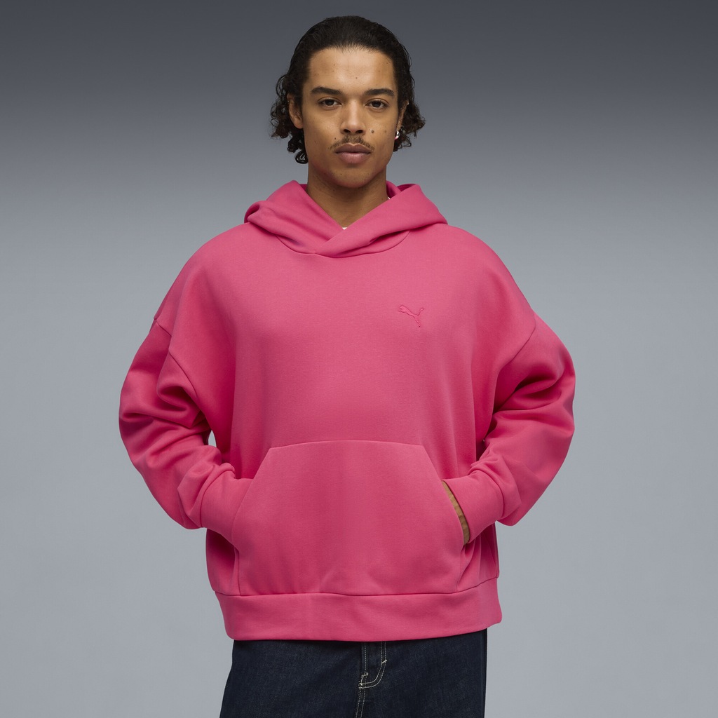 PUMA Hoodie "Wardrobe Essentials Boxy Fleece Hoodie Herren" günstig online kaufen