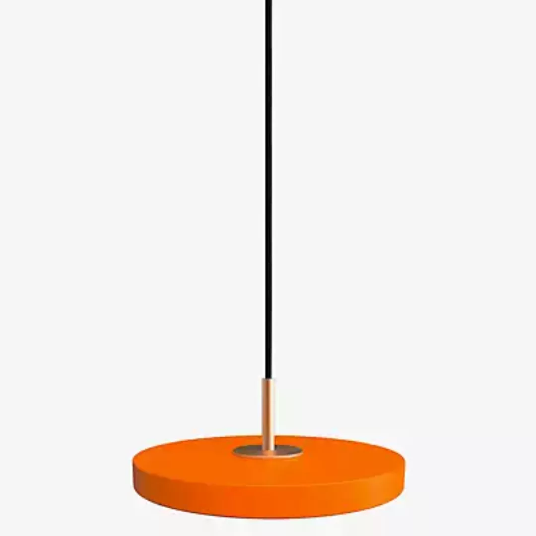 Umage Asteria Micro Pendelleuchte LED, orange - Cover messing günstig online kaufen