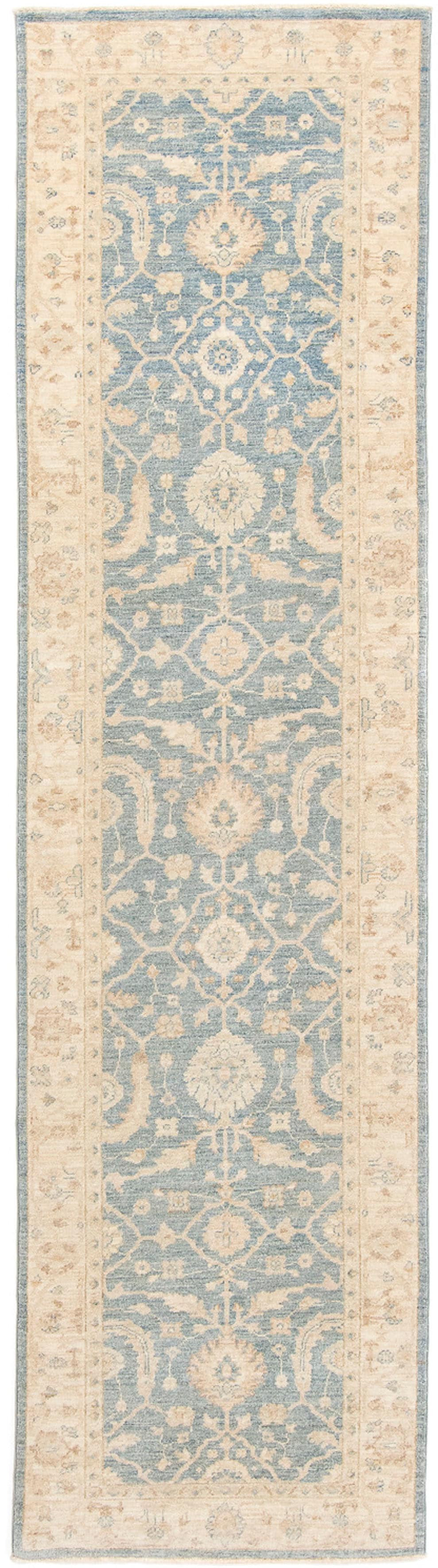morgenland Orientteppich »Ziegler - 300 x 80 cm - hellblau«, rechteckig, Wo günstig online kaufen