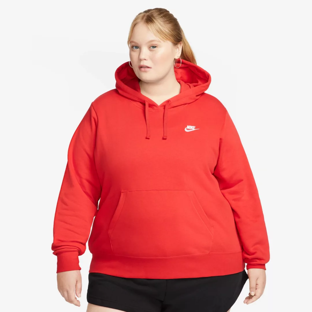 Nike Sportswear Kapuzensweatshirt "CLUB FLEECE WOMENS PULLOVER HOODIE (PLUS günstig online kaufen