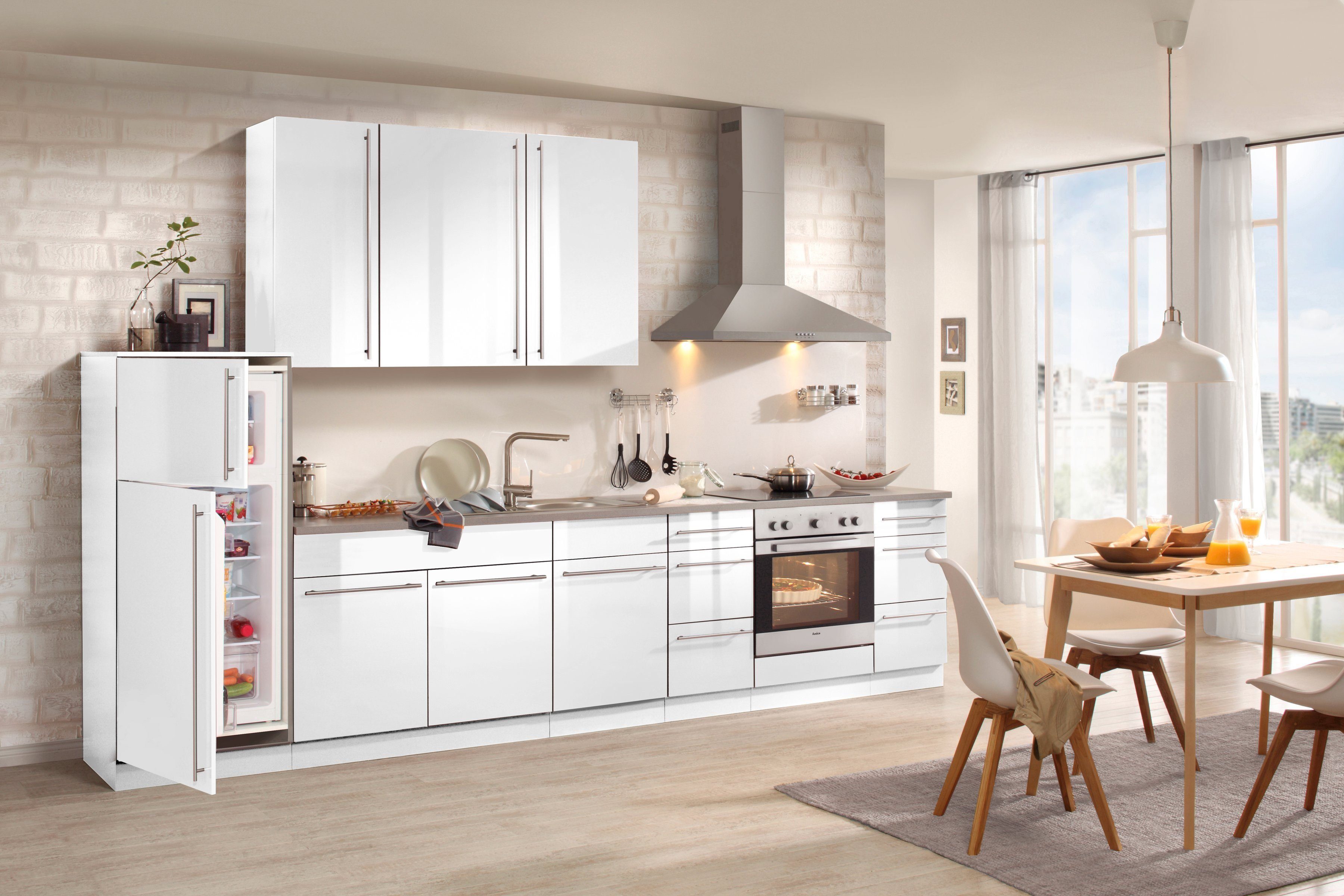wiho Küchen Spülenschrank "Chicago", 110 cm breit, inkl. Tür/Sockel für Ges günstig online kaufen