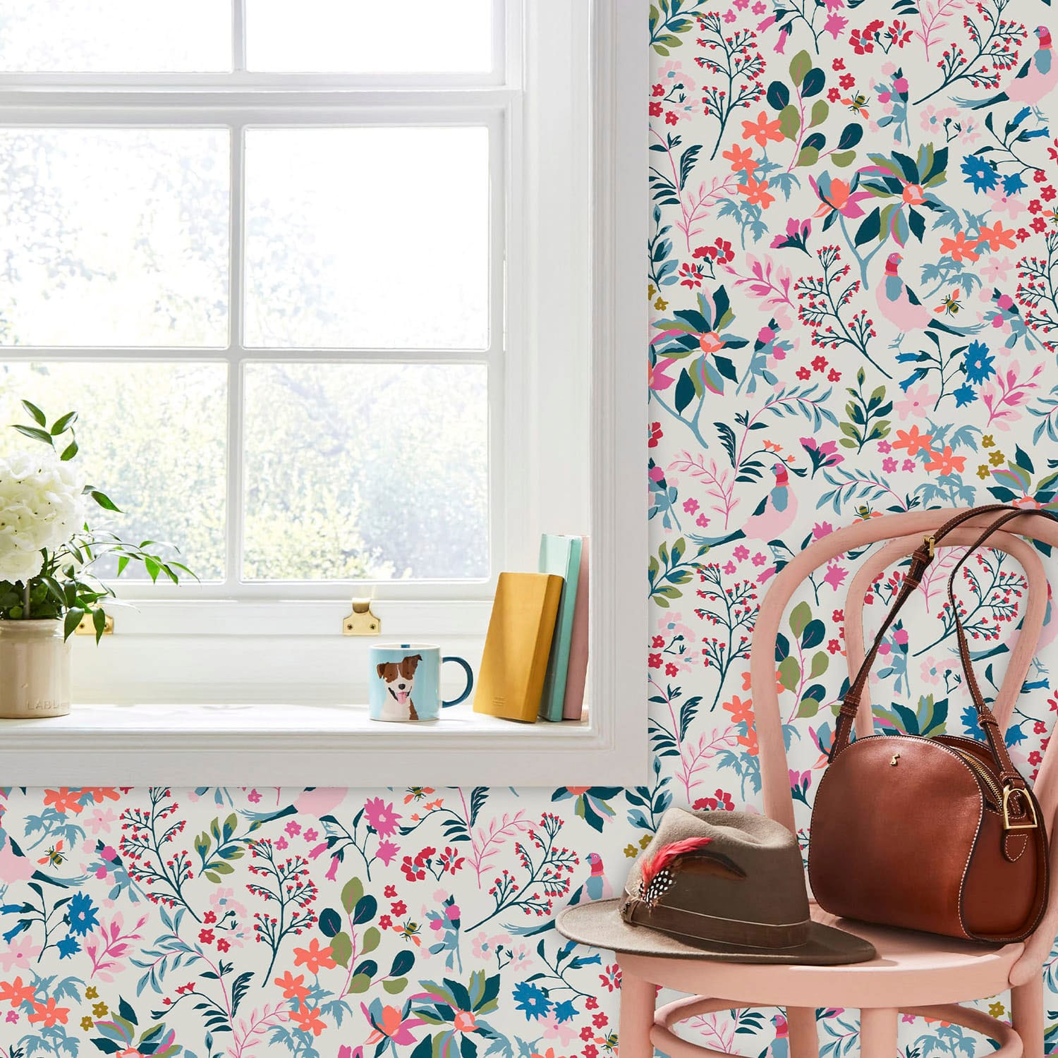 Joules Vliestapete »Fields Edge Floral«, floral, floral günstig online kaufen