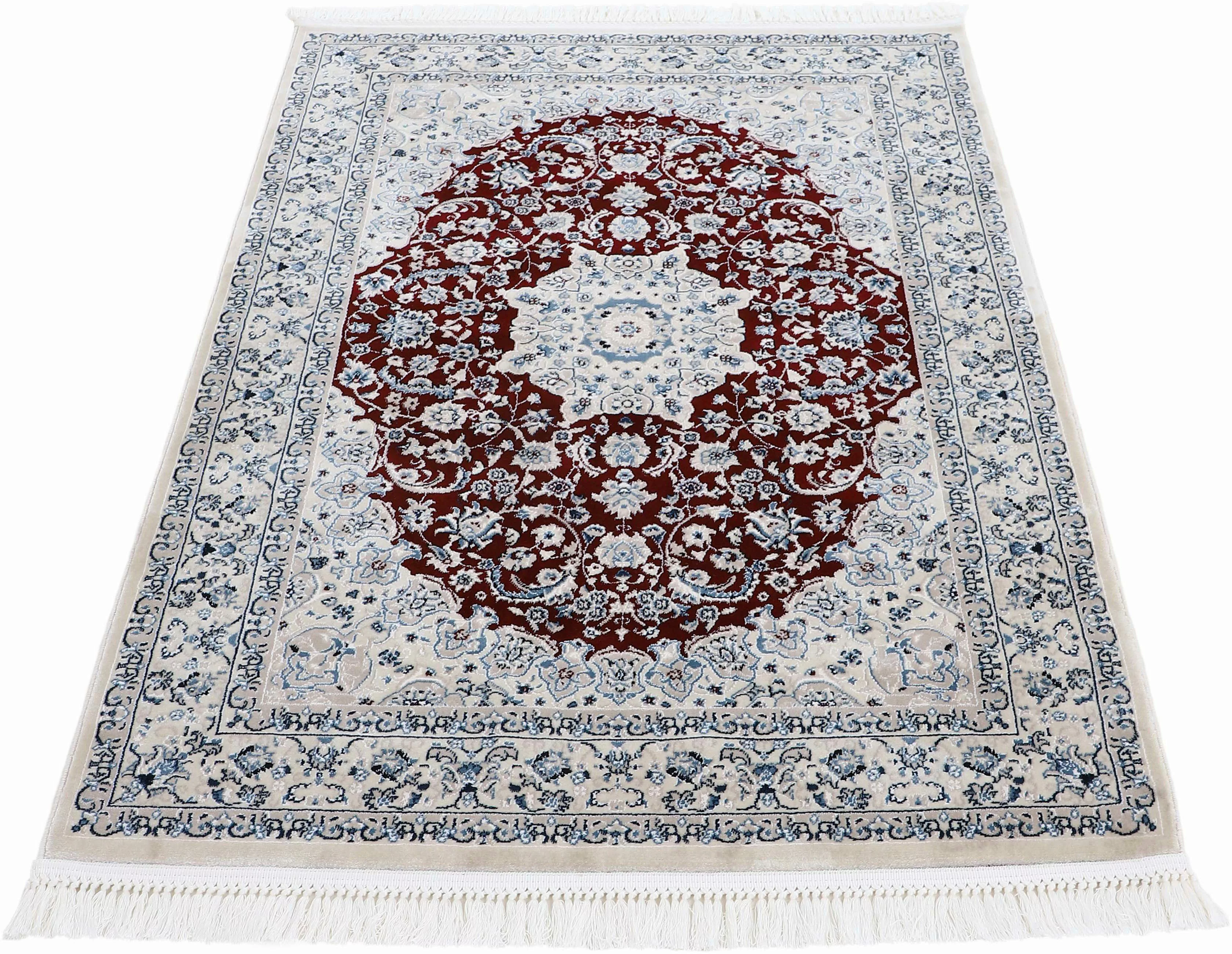 carpetfine Teppich »Nain Diane, auch als Läufer«, rechteckig, 8 mm Höhe, Ku günstig online kaufen
