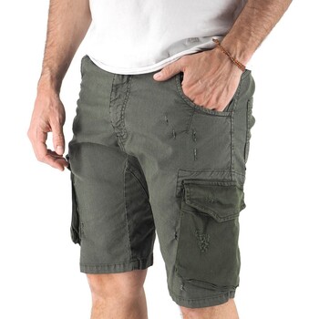 Devid Label  Hosen Bermuda Cargo Culebra Grn günstig online kaufen