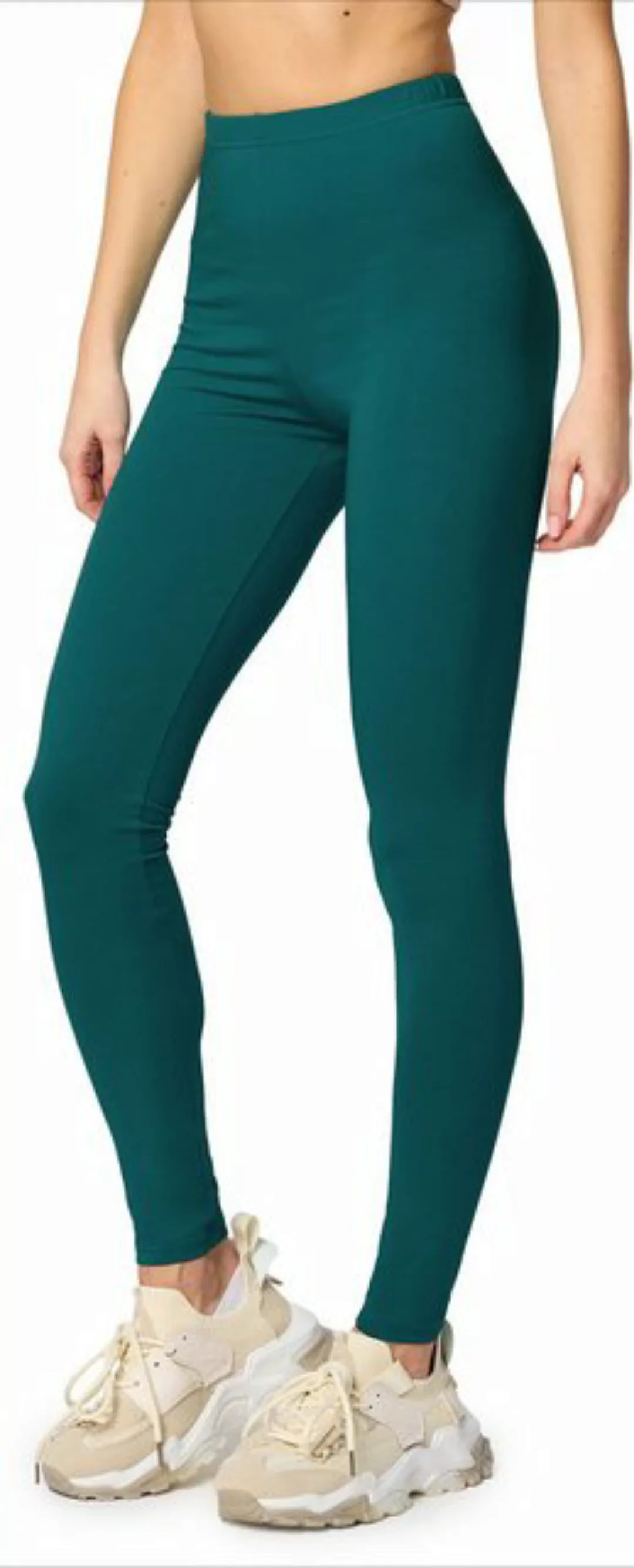 Merry Style Leggings Damen Hosen aus Baumwolle MS10-198 (1-tlg) elastischer günstig online kaufen