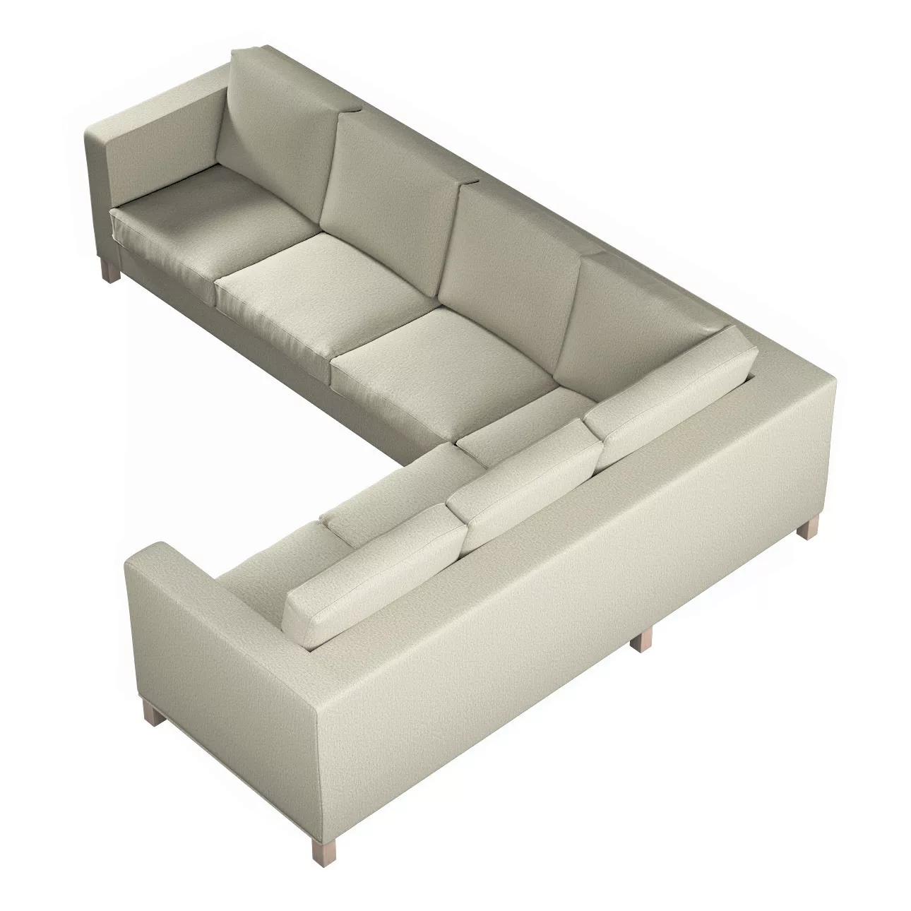 Bezug für Karlanda Sofa Ecke links, beige, 36cm x 30cm x 50cm, Madrid (162- günstig online kaufen