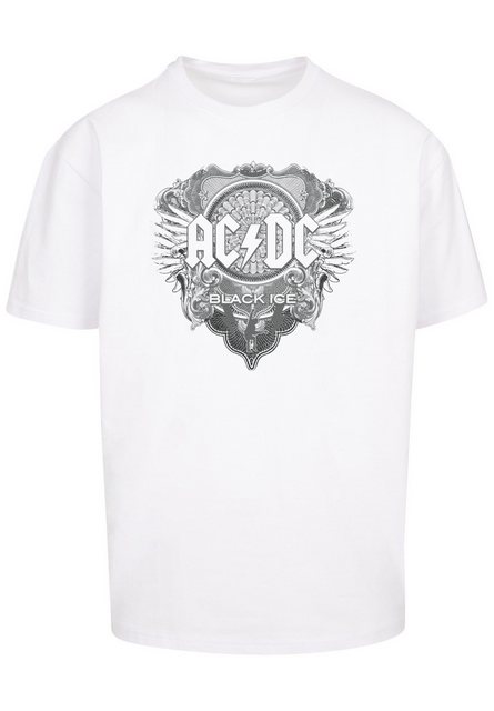 F4NT4STIC T-Shirt ACDC Rock Band Black Ice Print günstig online kaufen