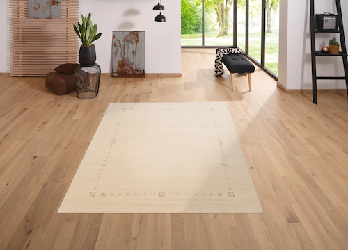 my home Wollteppich »Julia«, rechteckig, 12 mm Höhe, reine Wolle, handgeweb günstig online kaufen