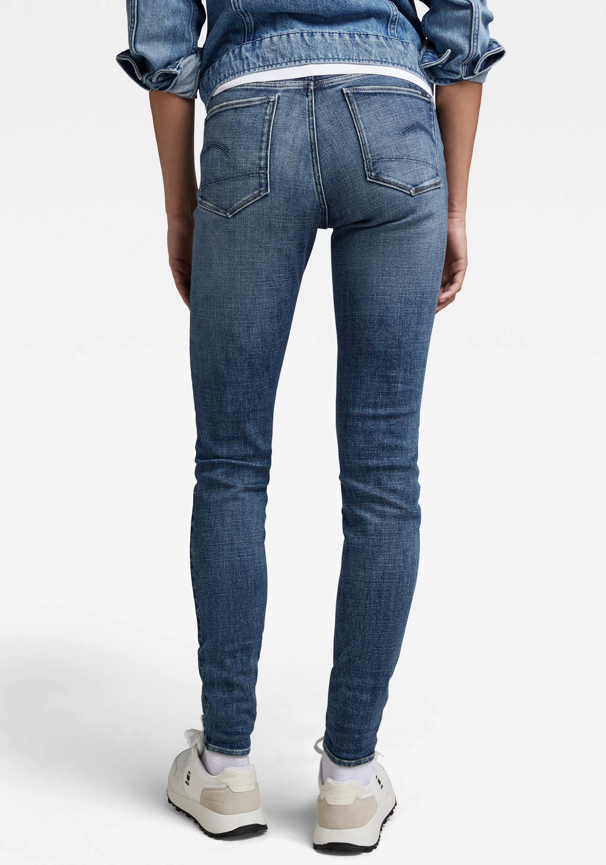 G-Star RAW Skinny-fit-Jeans 3301 High Skinny in High-Waist-Form günstig online kaufen