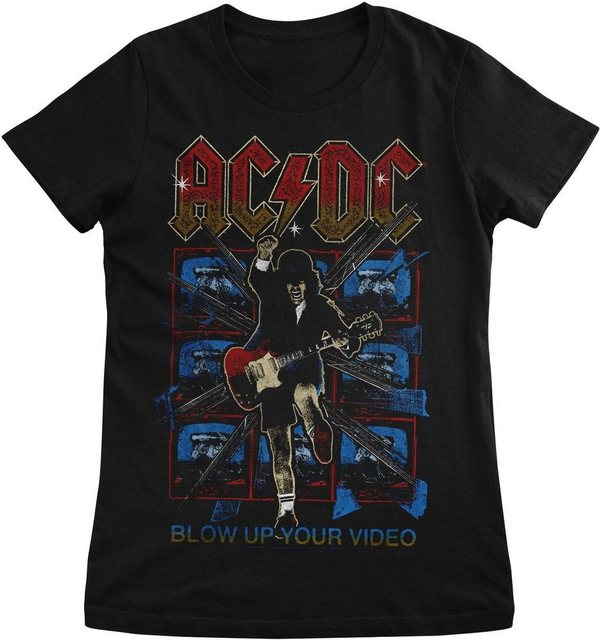 AC/DC T-Shirt Blow Up Your Video Girly Tee günstig online kaufen