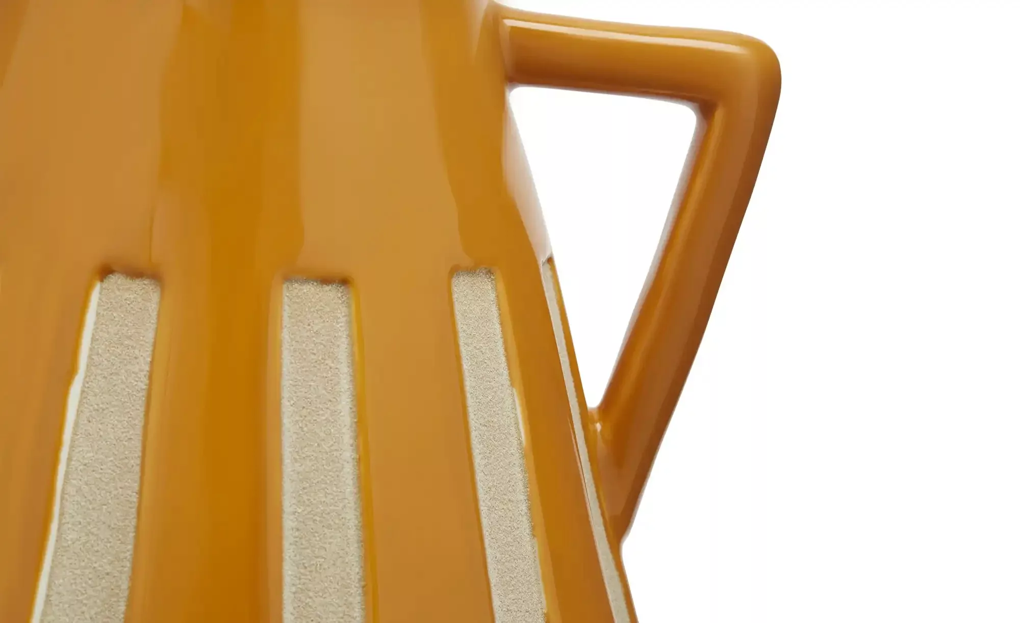 Vase   ¦ orange ¦ Porzellan ¦ Maße (cm): H: 22,5  Ø: 20.7 Accessoires > Vas günstig online kaufen