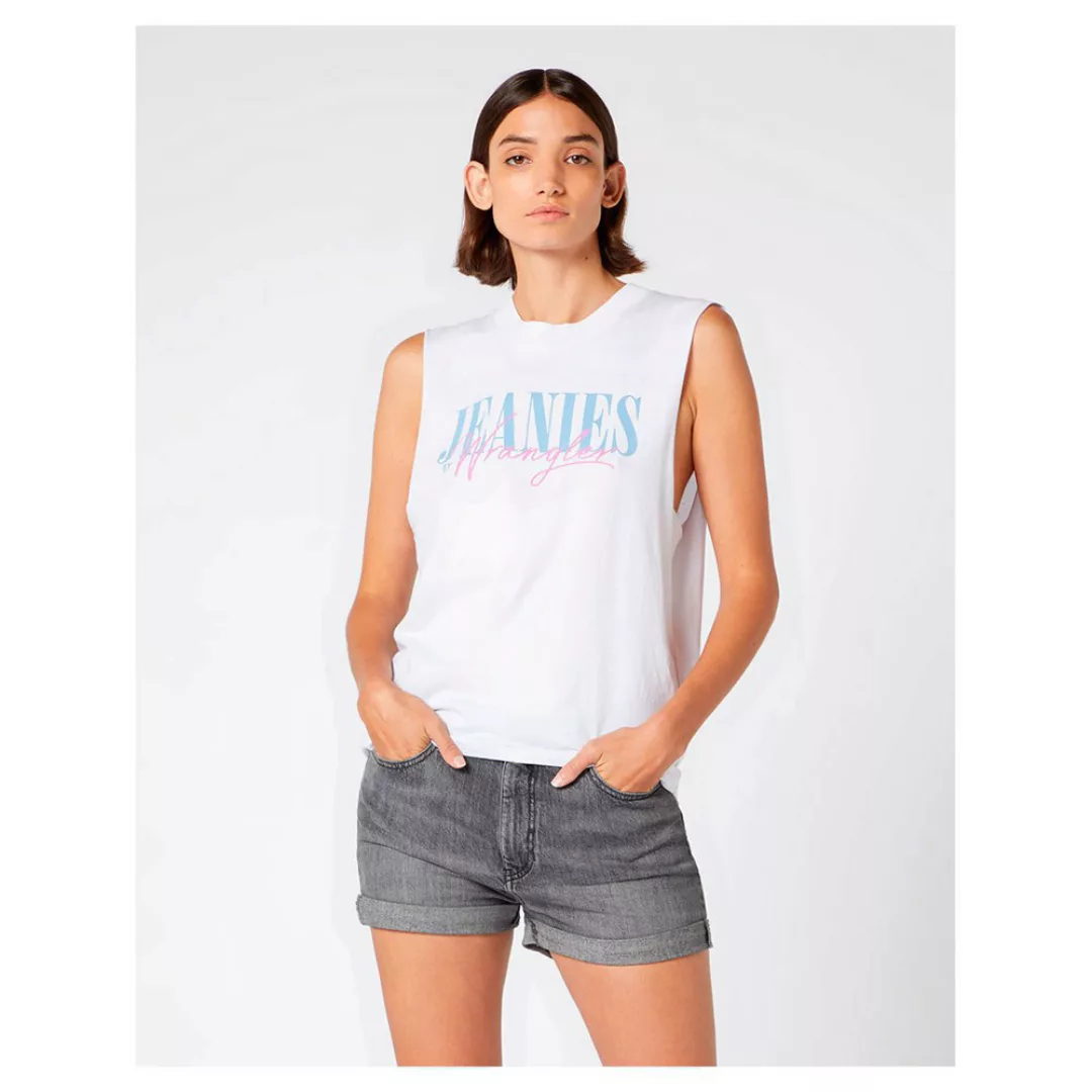 Wrangler Retro Summer Kurzärmeliges T-shirt XS White günstig online kaufen