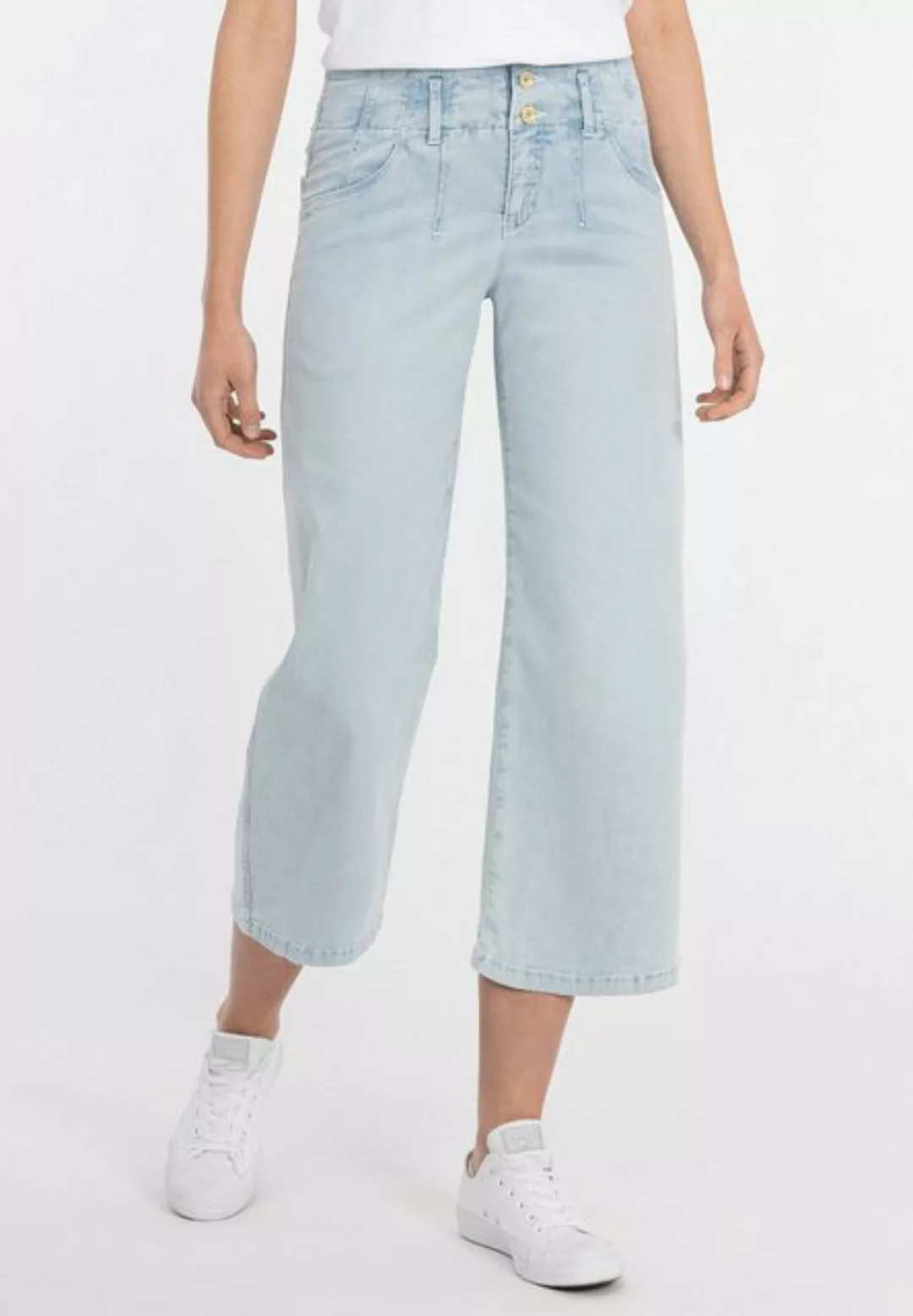 Recover Pants Culotte VICKY mit Doppelknopf-Verschluss günstig online kaufen