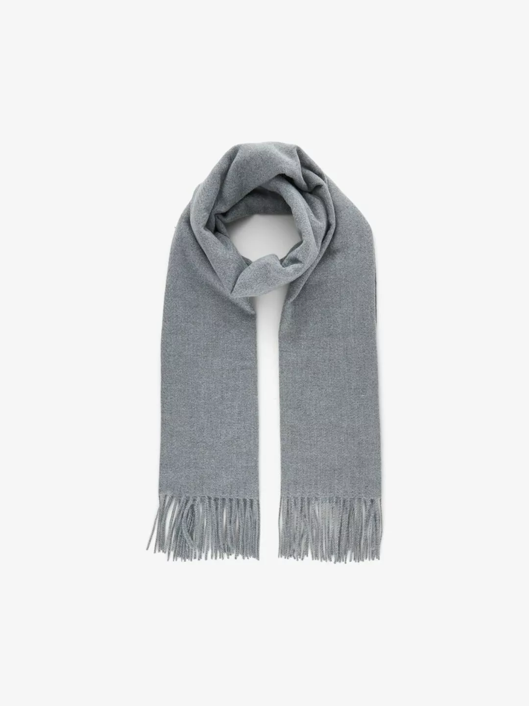 PIECES Langer Schal Damen Grau günstig online kaufen